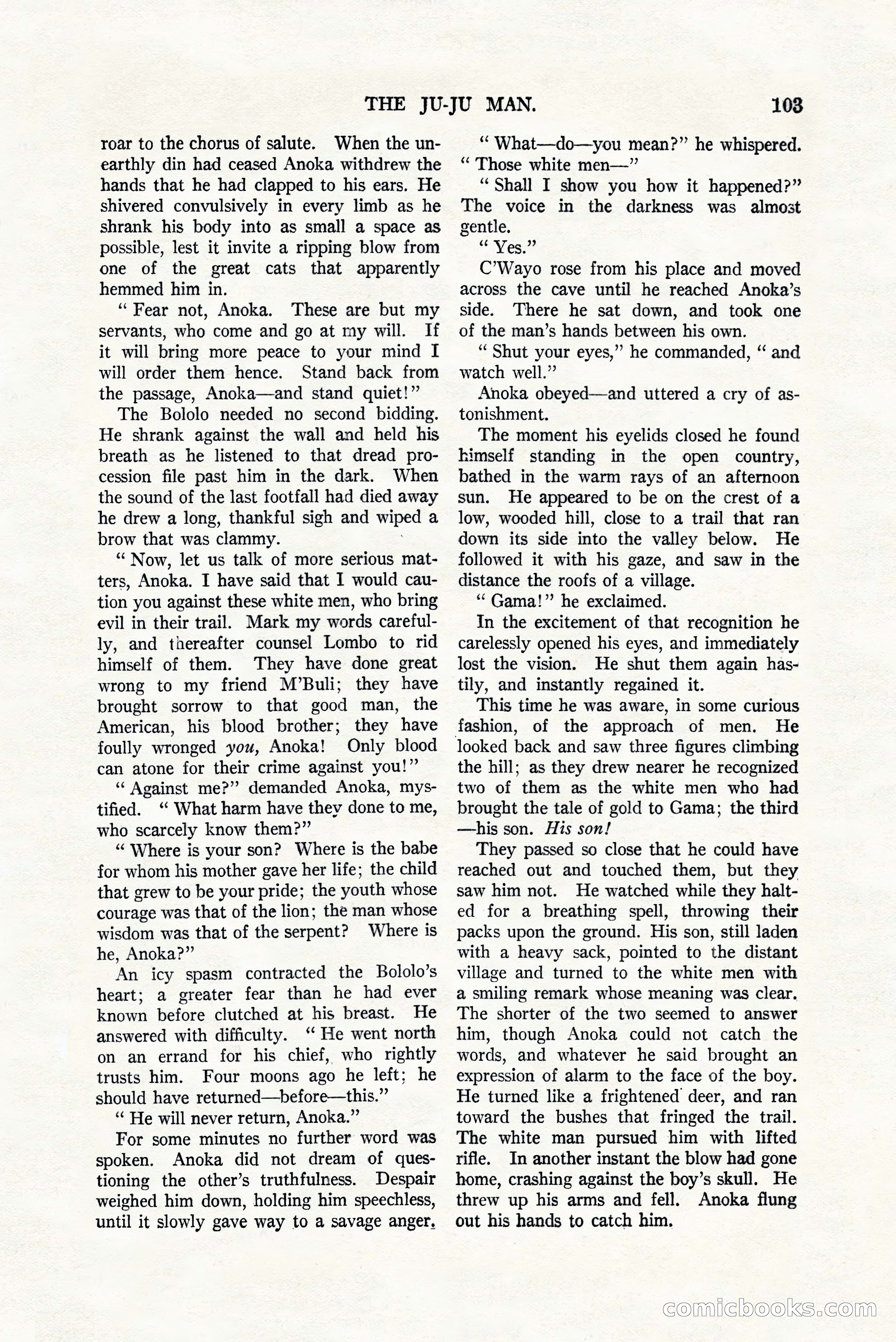 Argosy All-Story Weekly, July 8, 1922 — page 113 of 176