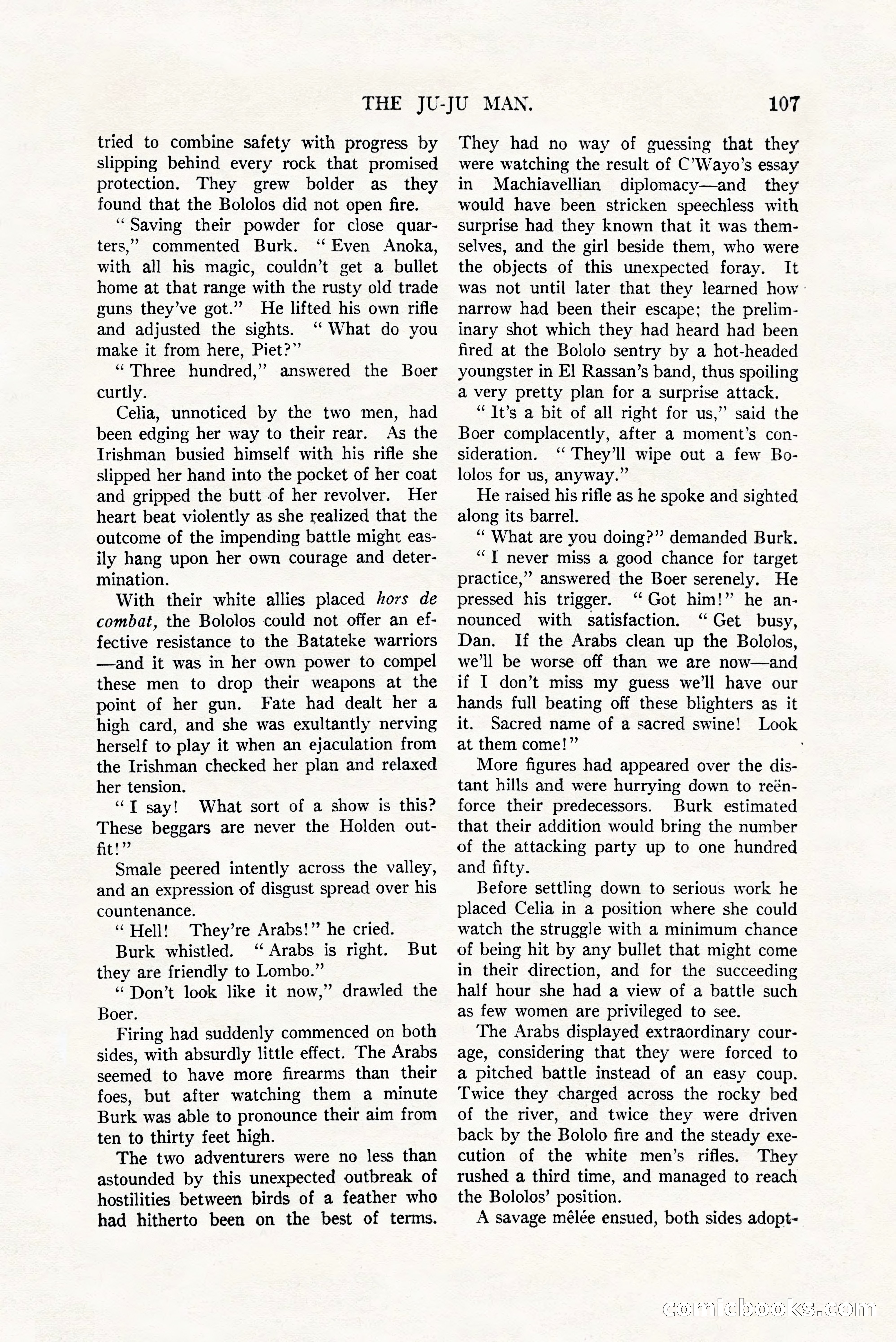 Argosy All-Story Weekly, July 8, 1922 — page 117 of 176
