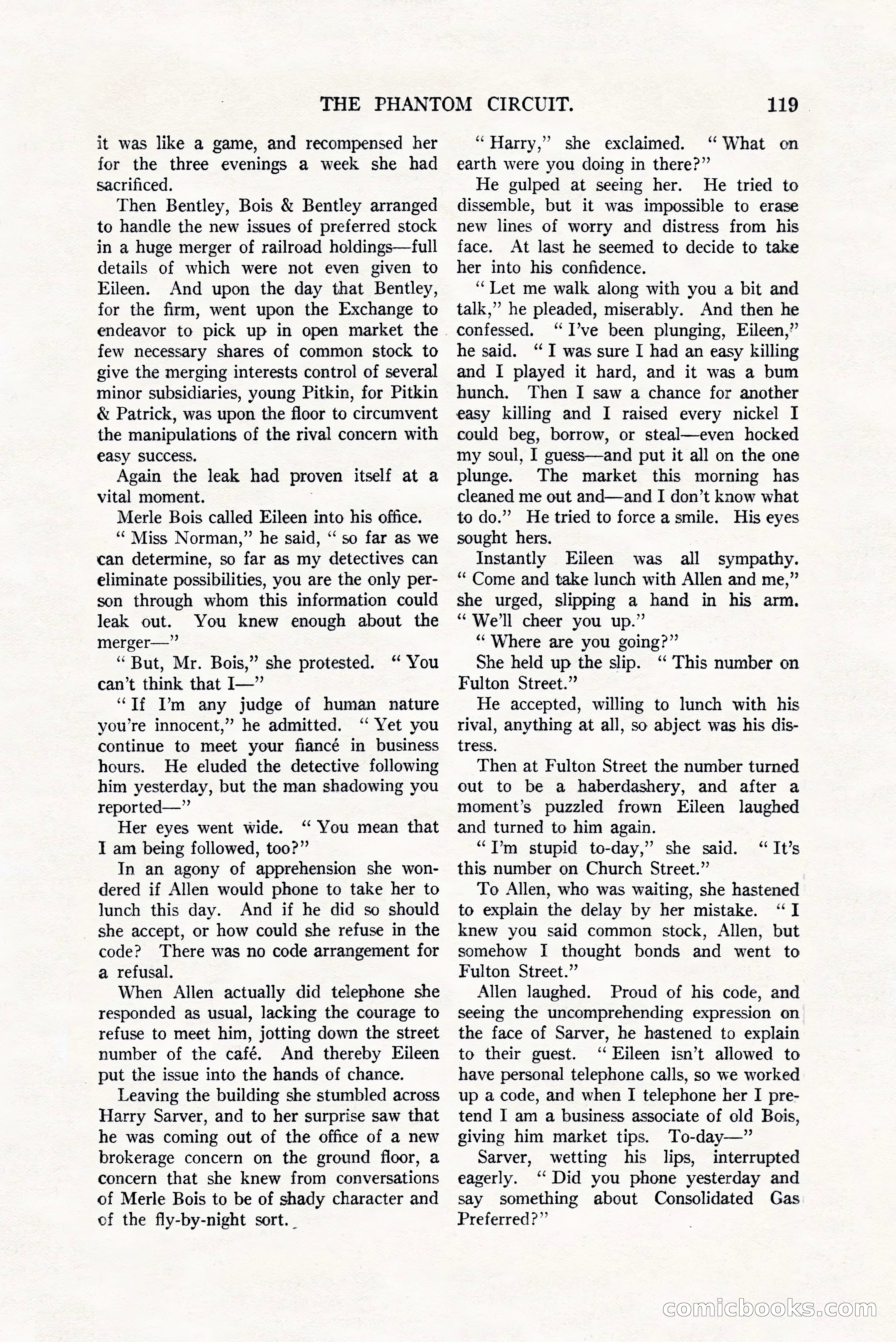 Argosy All-Story Weekly, July 8, 1922 — page 129 of 176