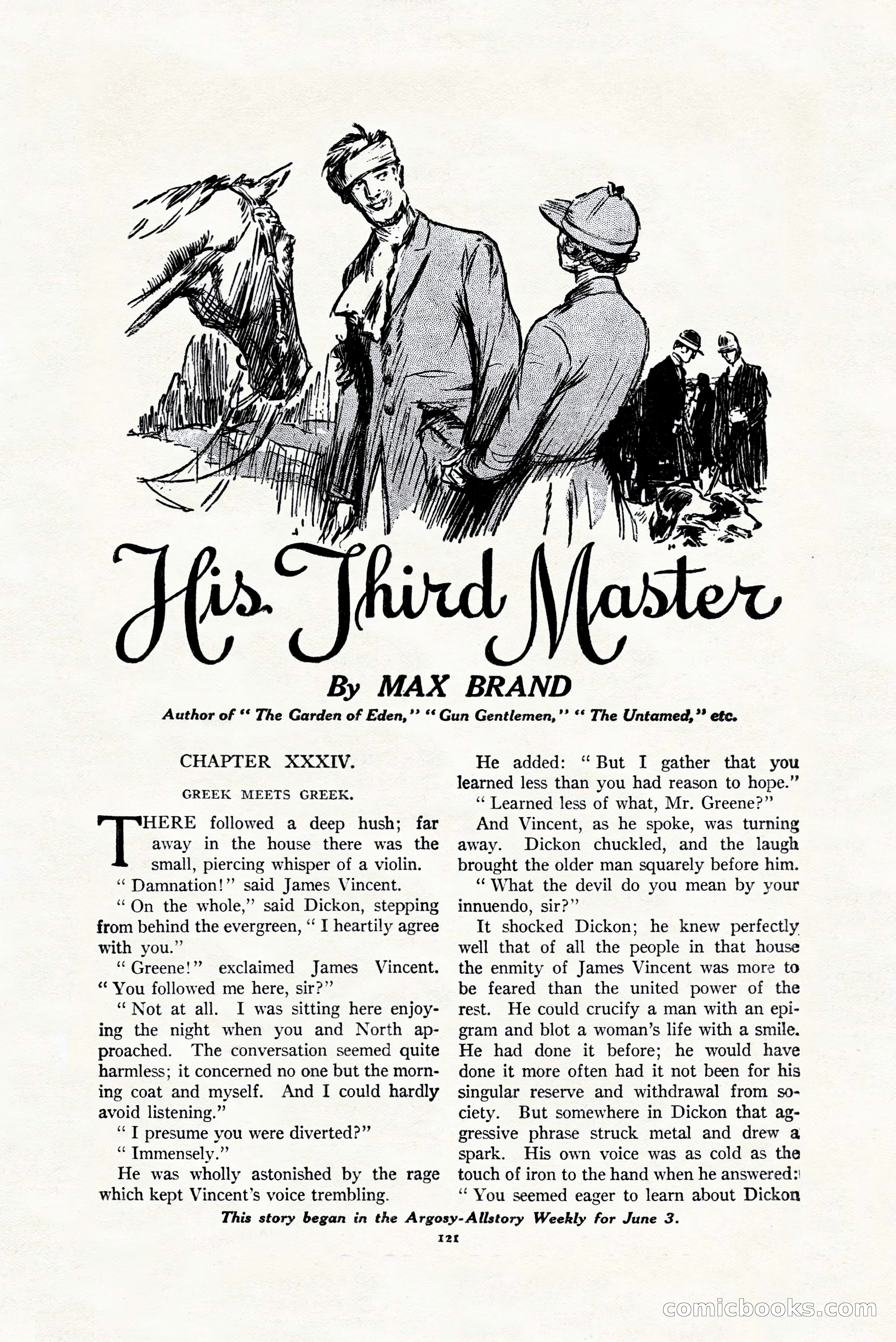 Argosy All-Story Weekly, July 8, 1922 — page 131 of 176