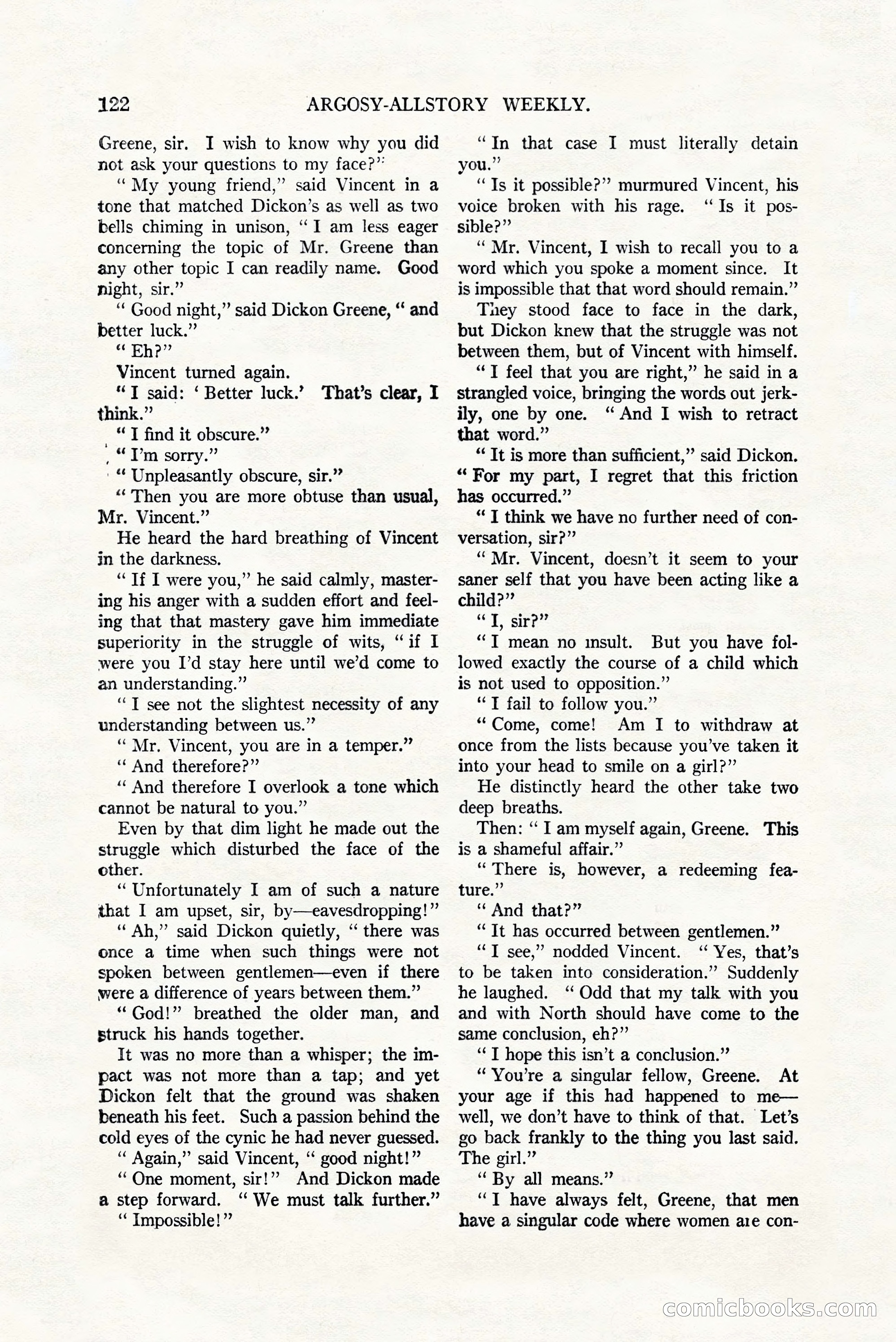Argosy All-Story Weekly, July 8, 1922 — page 132 of 176