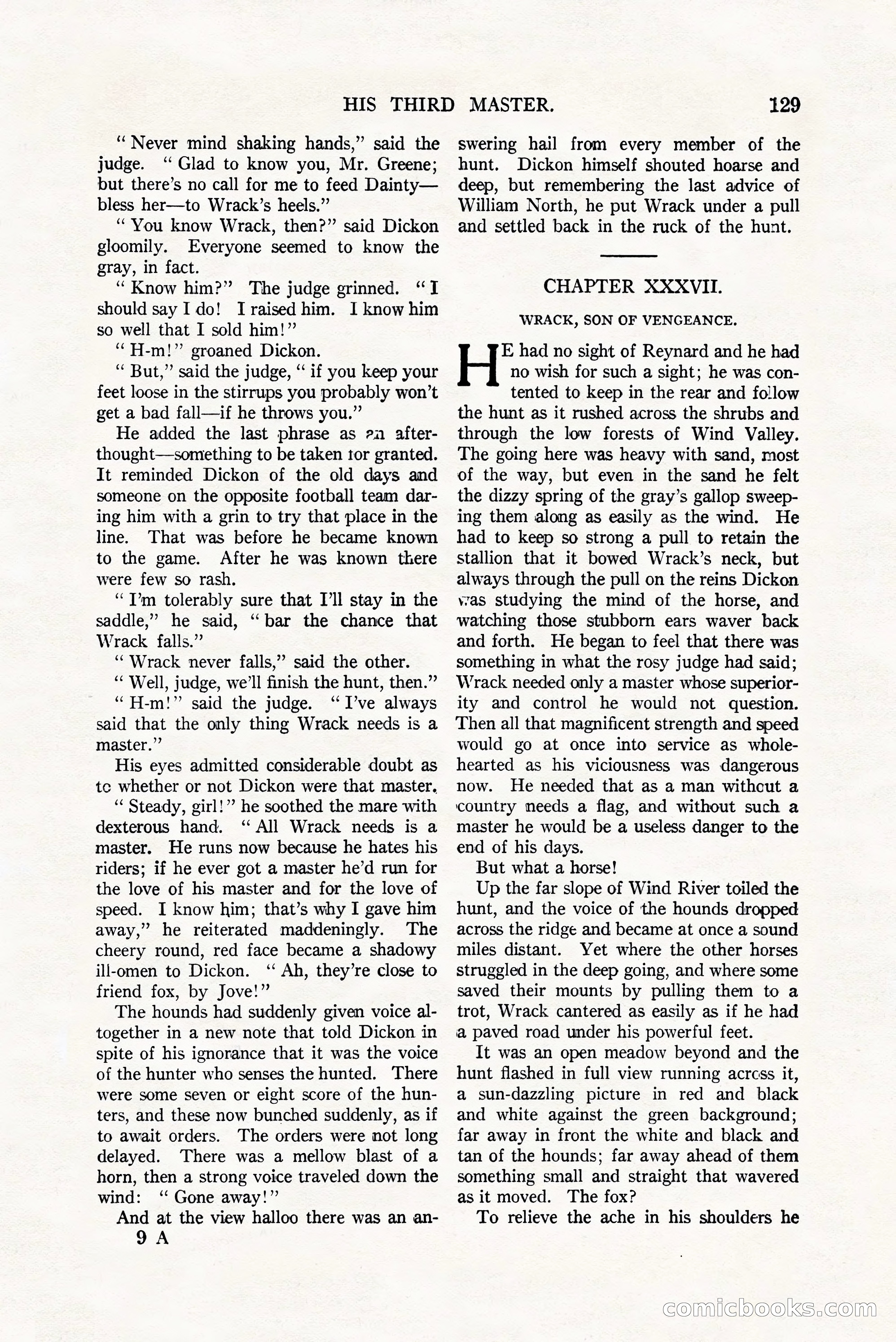 Argosy All-Story Weekly, July 8, 1922 — page 139 of 176