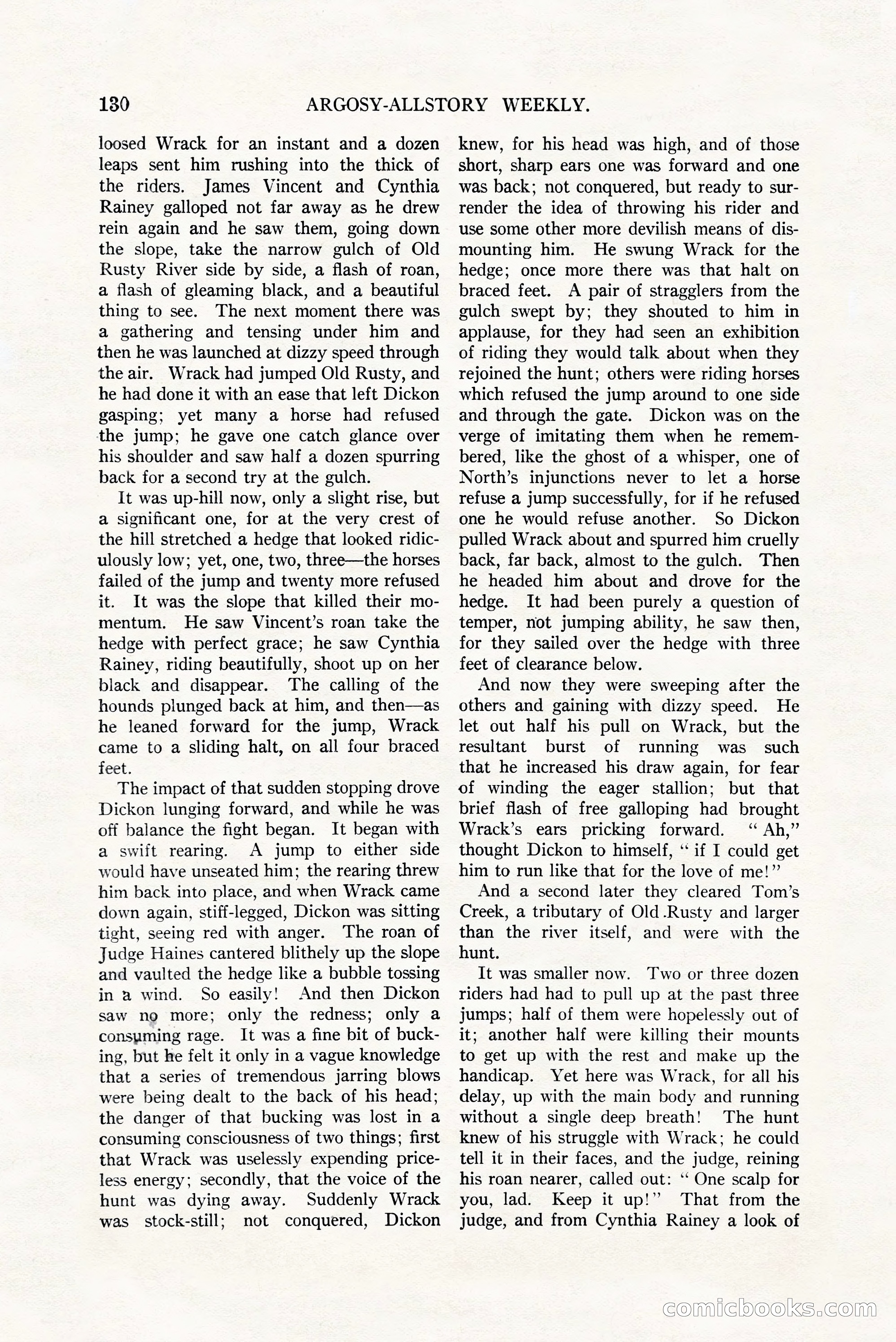 Argosy All-Story Weekly, July 8, 1922 — page 140 of 176