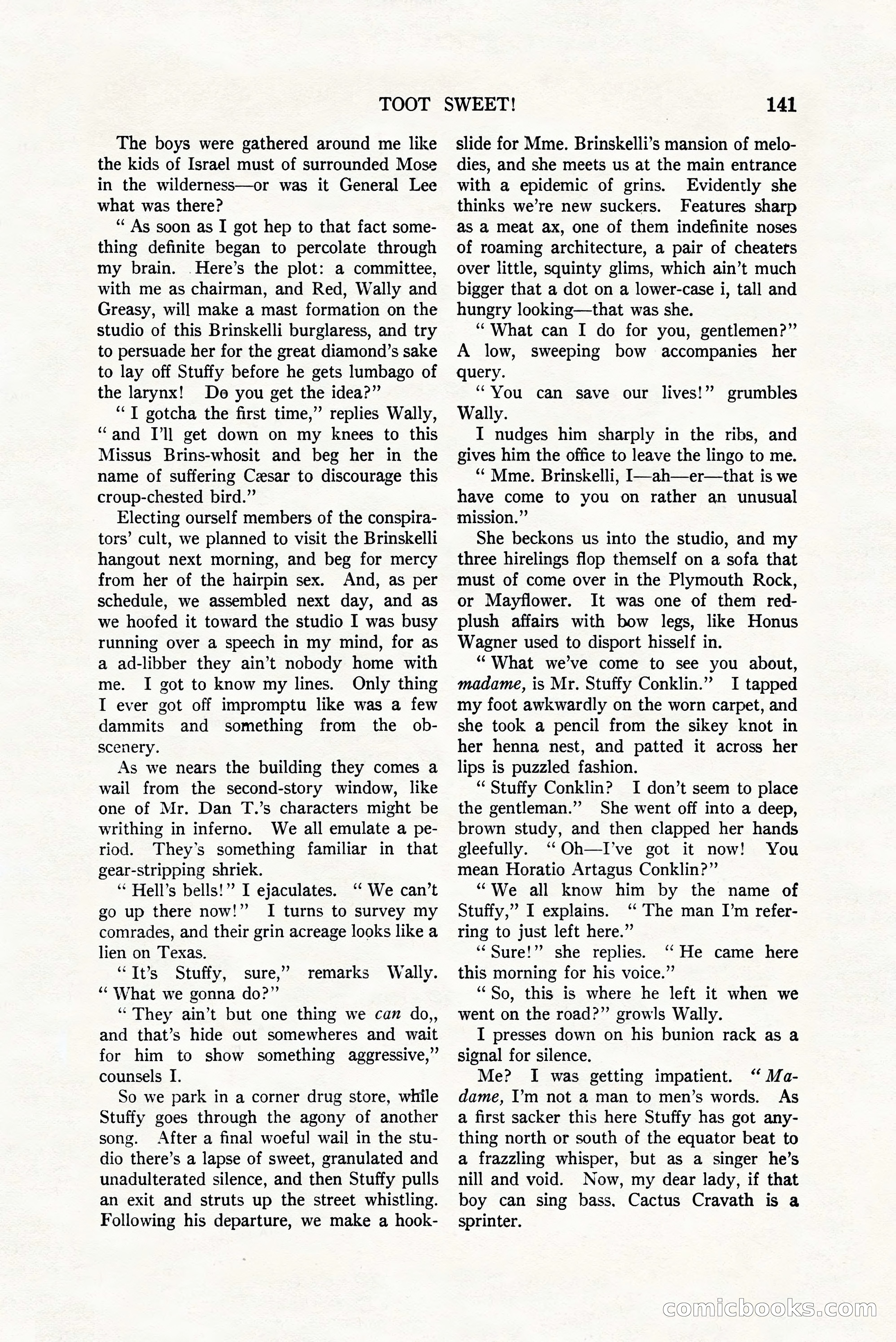 Argosy All-Story Weekly, July 8, 1922 — page 151 of 176