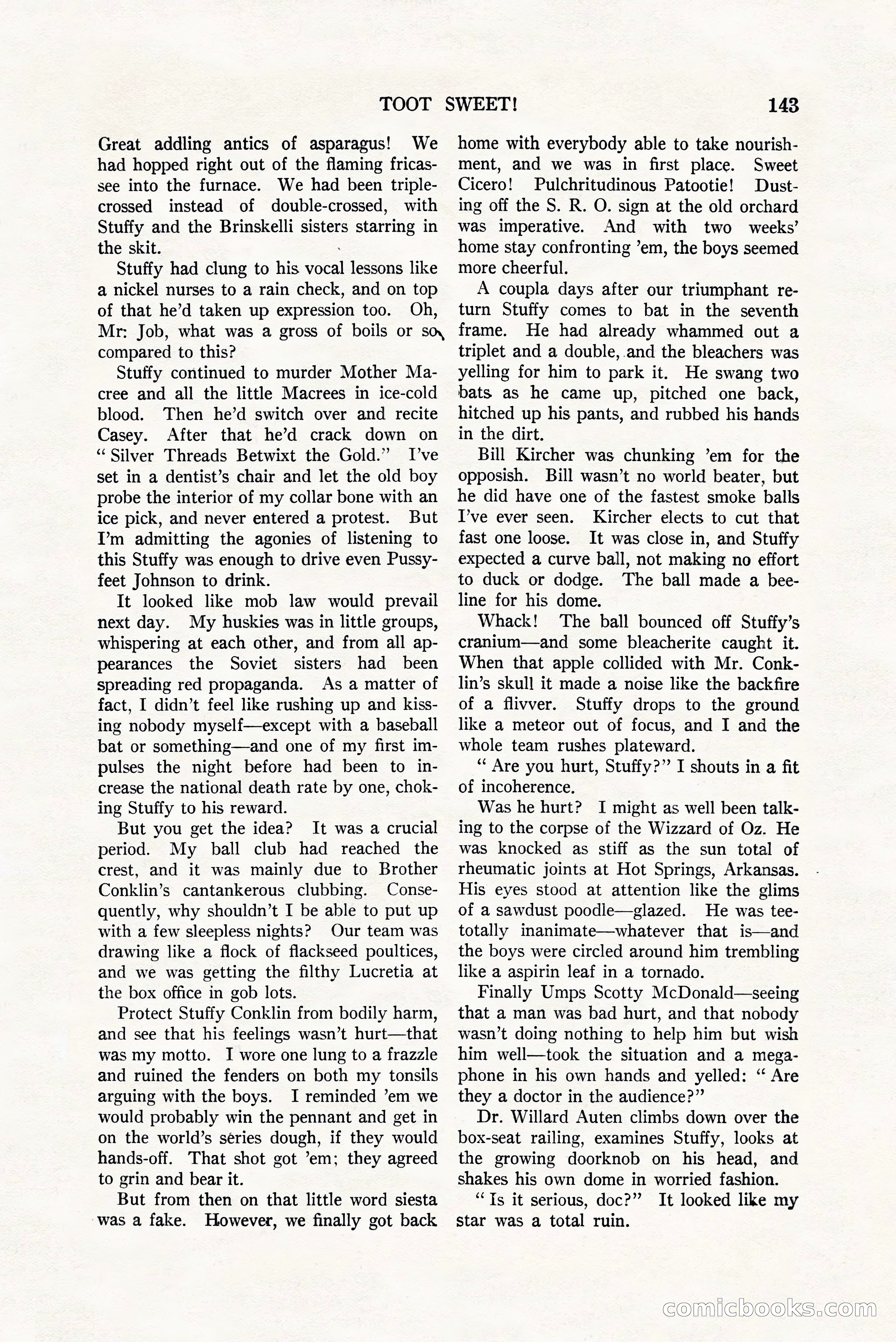 Argosy All-Story Weekly, July 8, 1922 — page 153 of 176