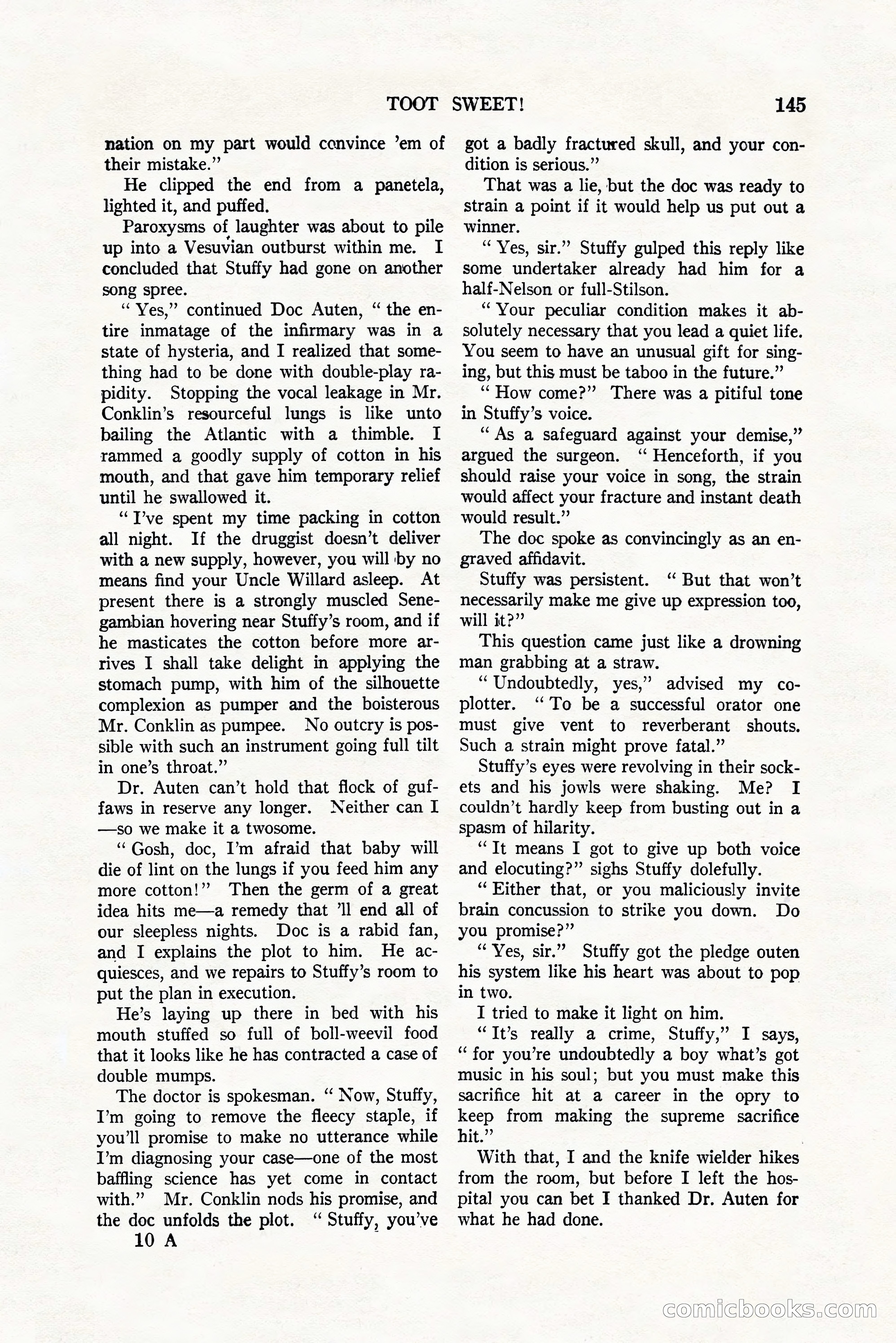 Argosy All-Story Weekly, July 8, 1922 — page 155 of 176