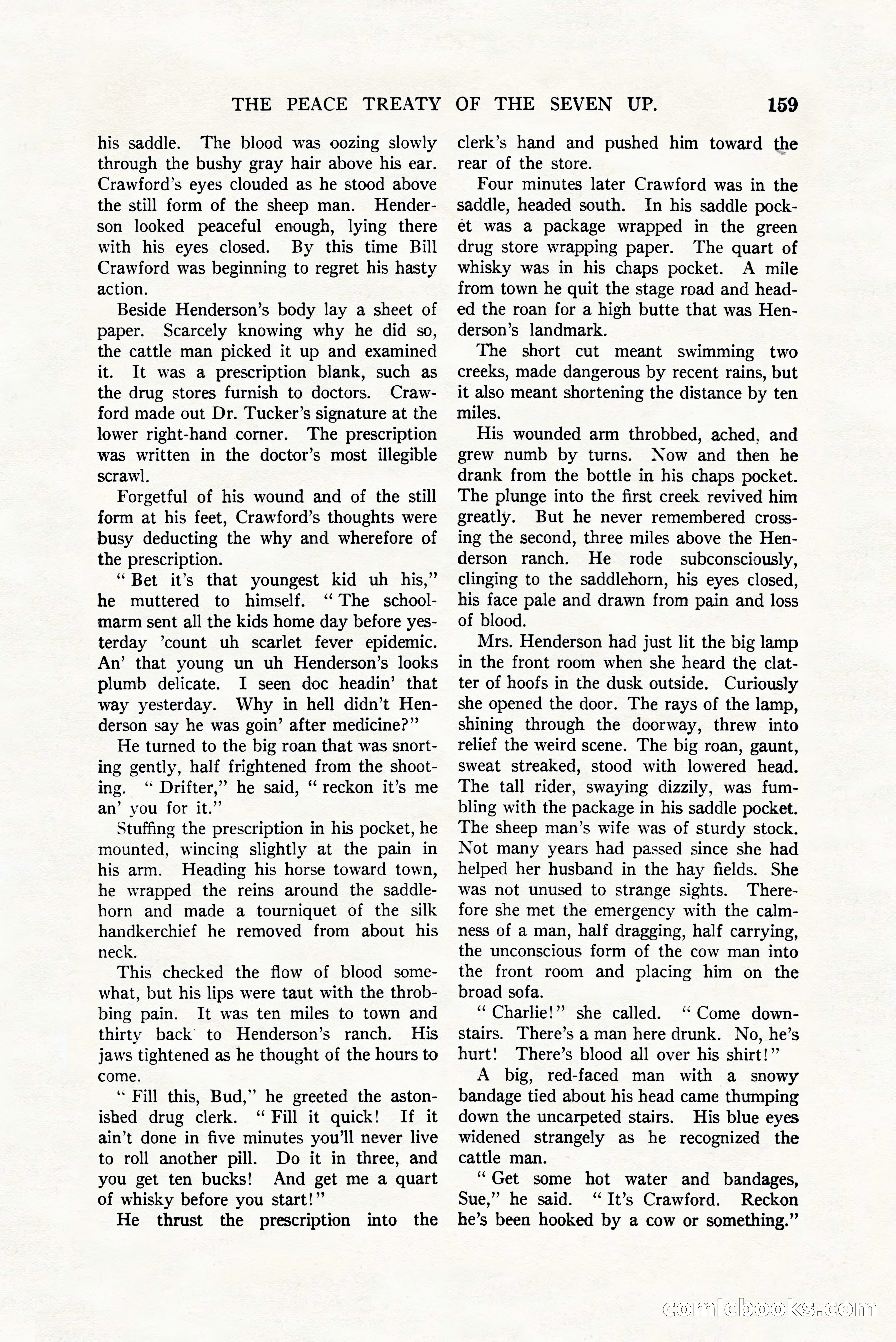 Argosy All-Story Weekly, July 8, 1922 — page 169 of 176