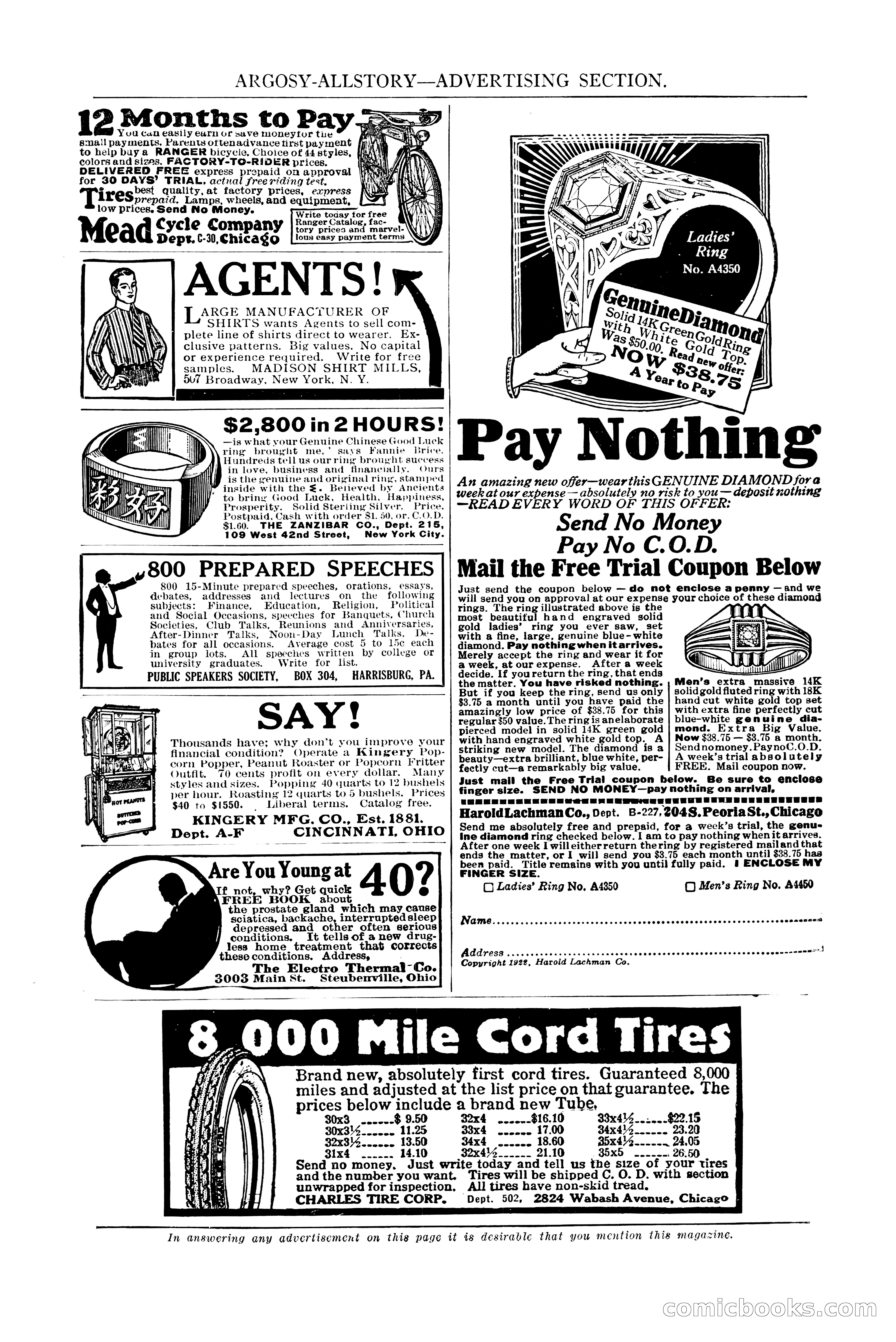 Argosy All-Story Weekly, July 8, 1922 — page 173 of 176