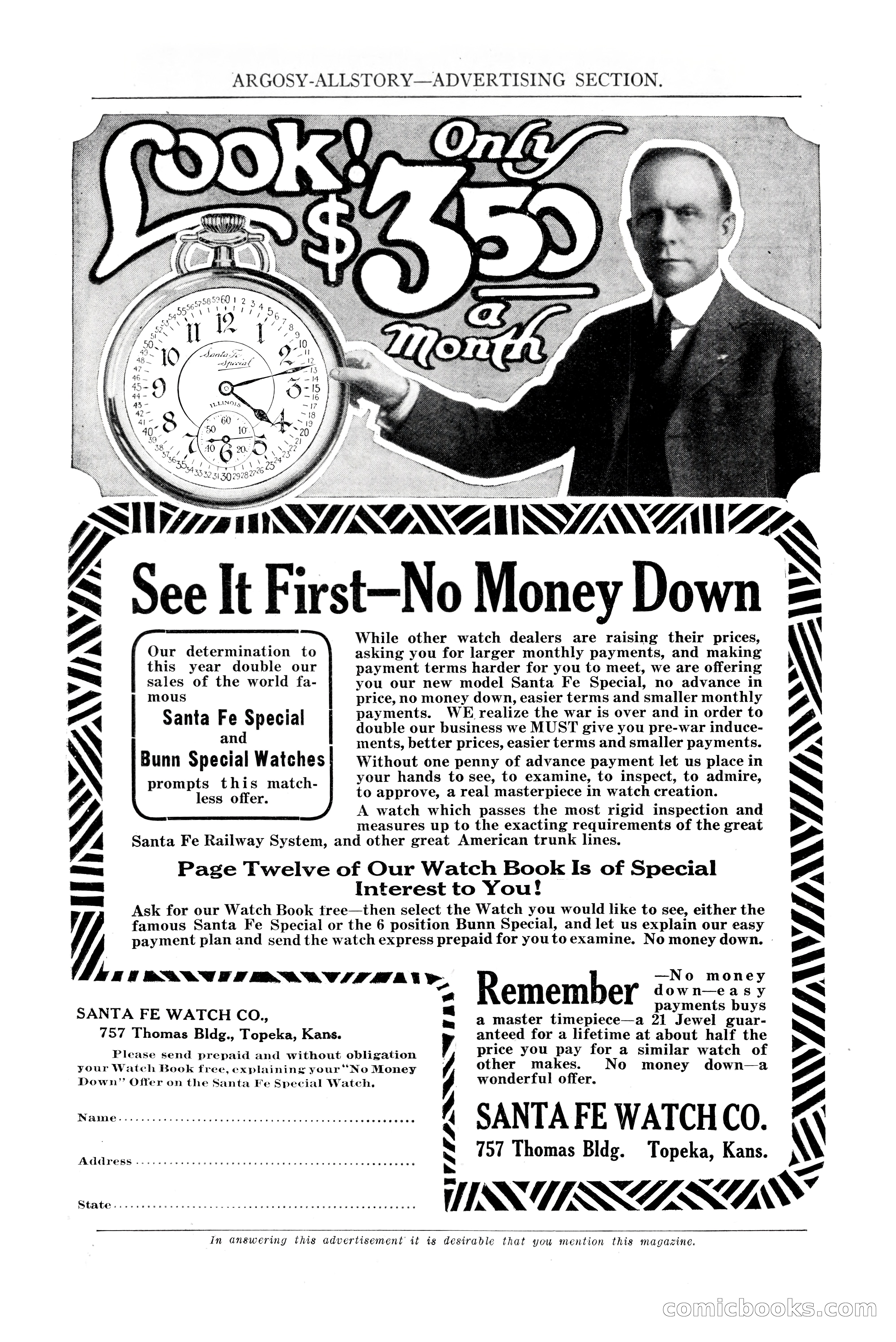 Argosy All-Story Weekly, July 8, 1922 — page 174 of 176