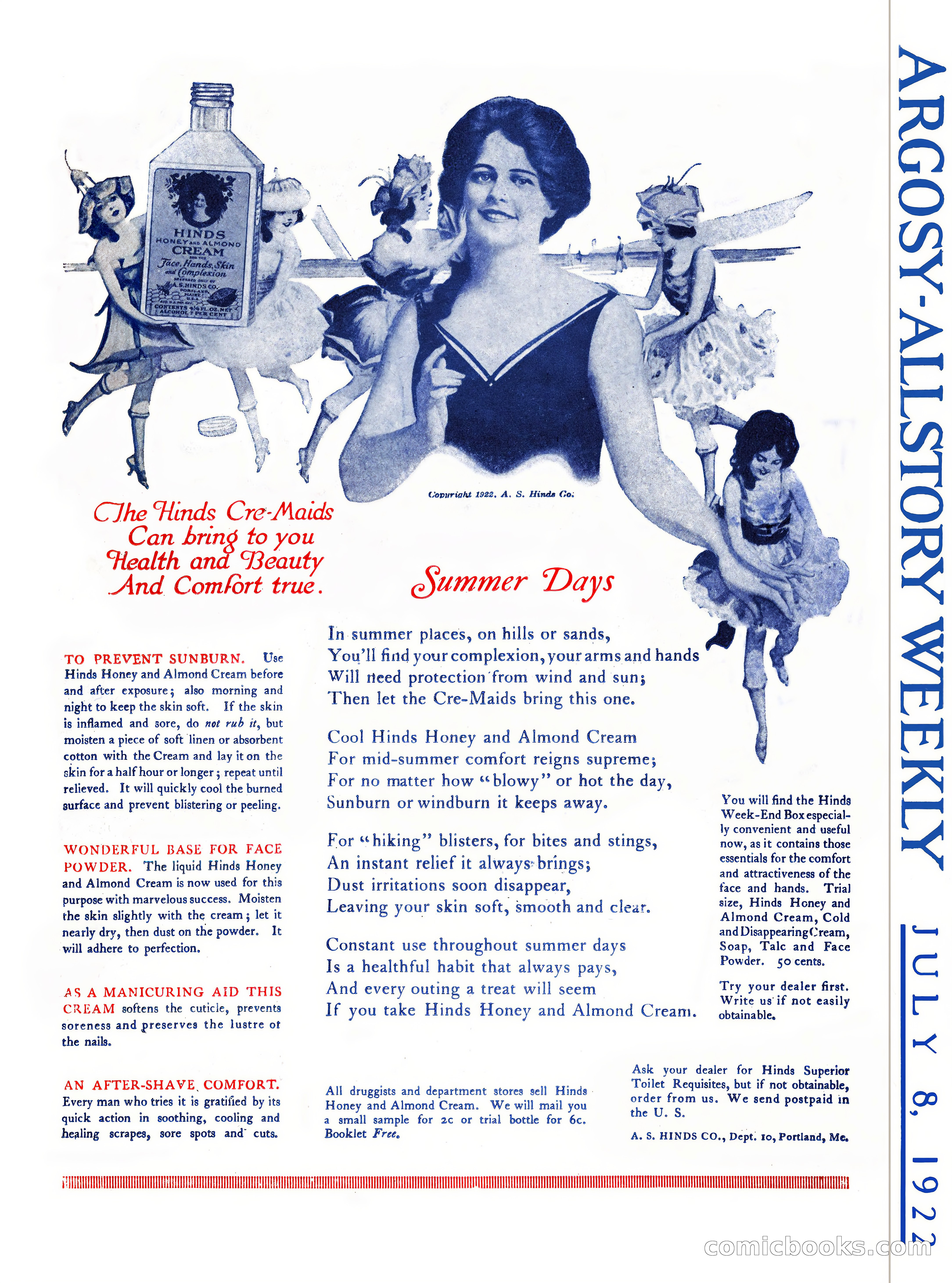 Argosy All-Story Weekly, July 8, 1922 — page 176 of 176
