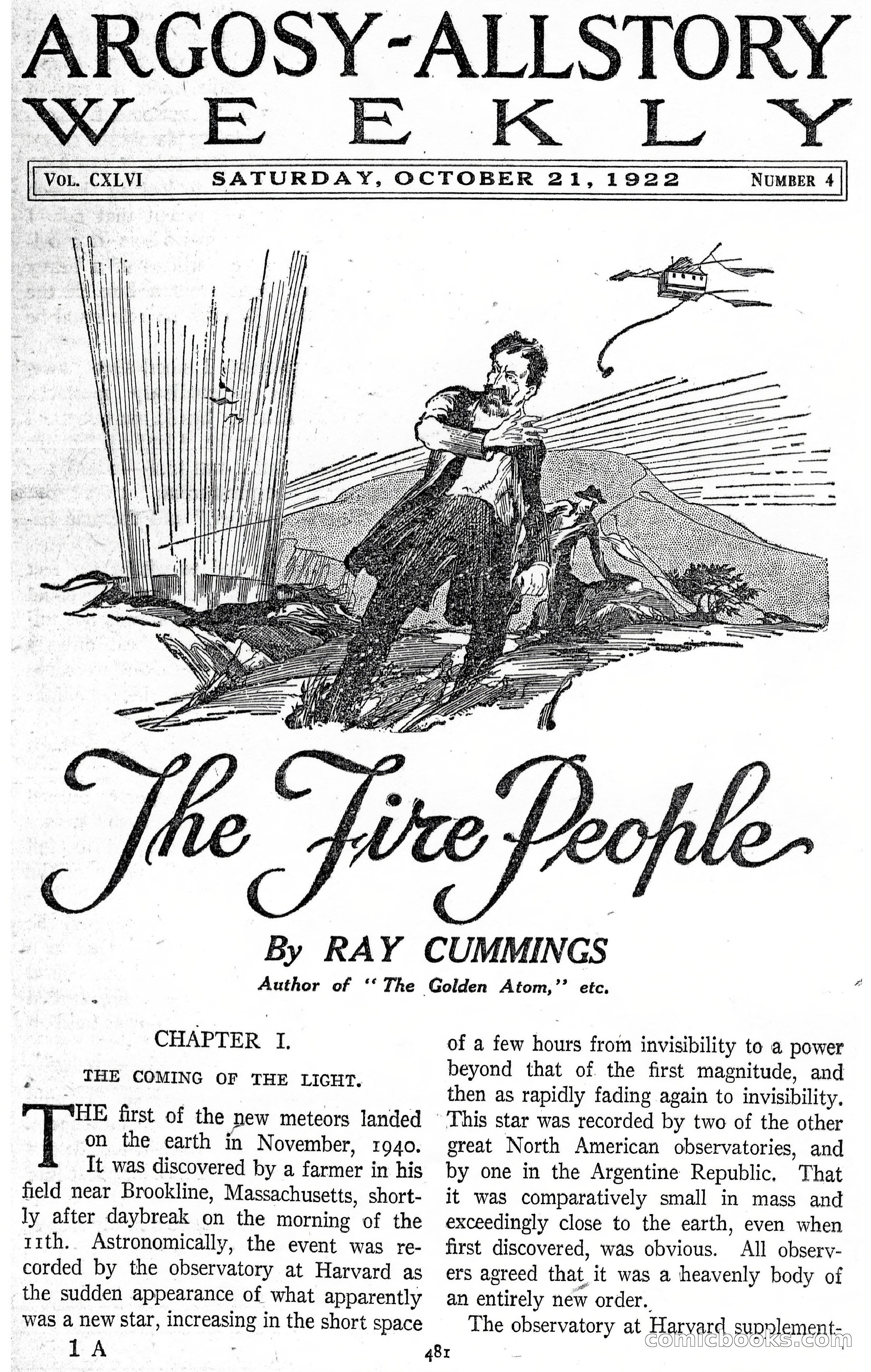 Argosy All-Story Weekly, October 21, 1922 — page 11 of 176