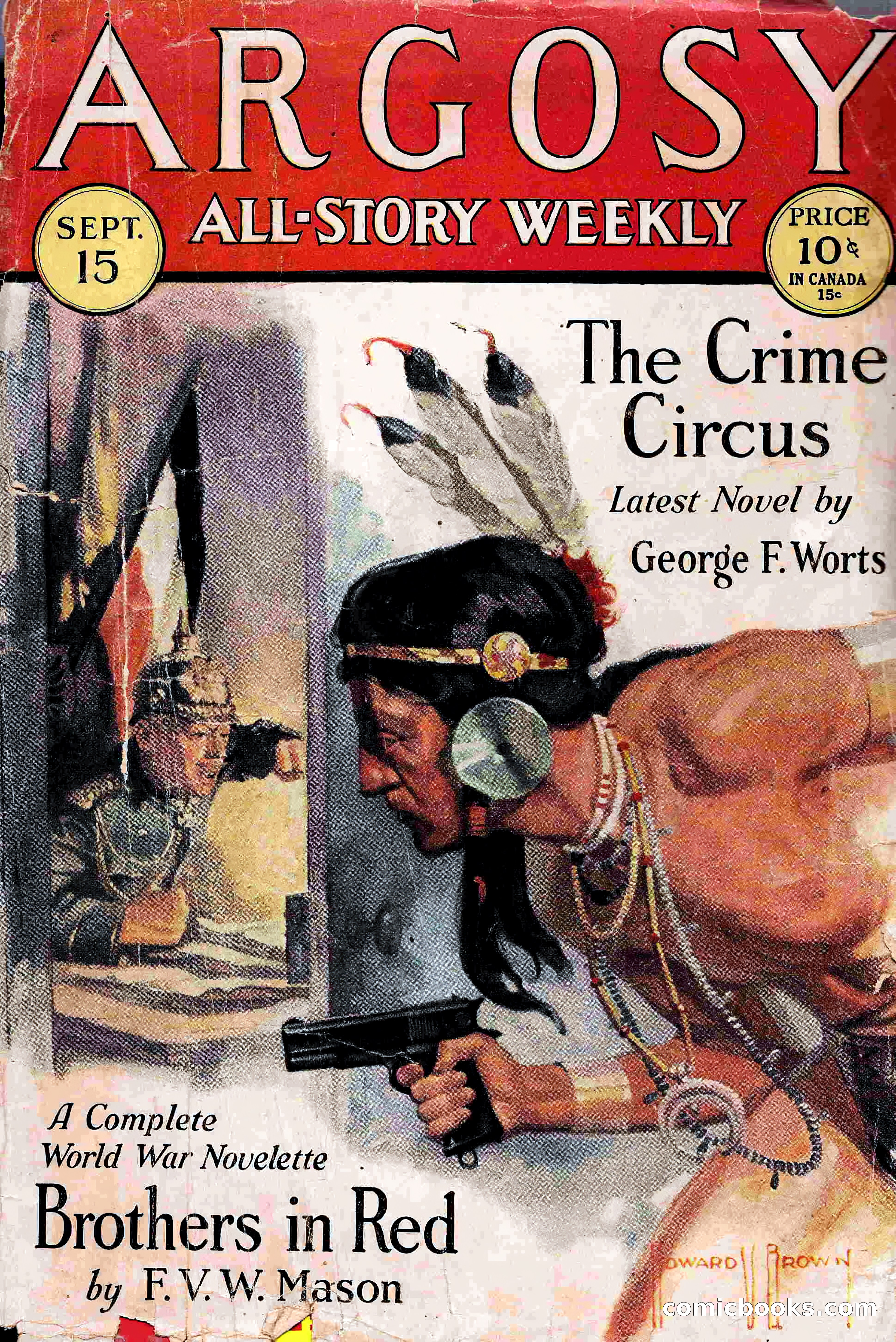 Argosy All-Story Weekly, September 15, 1928 — page 1 of 148