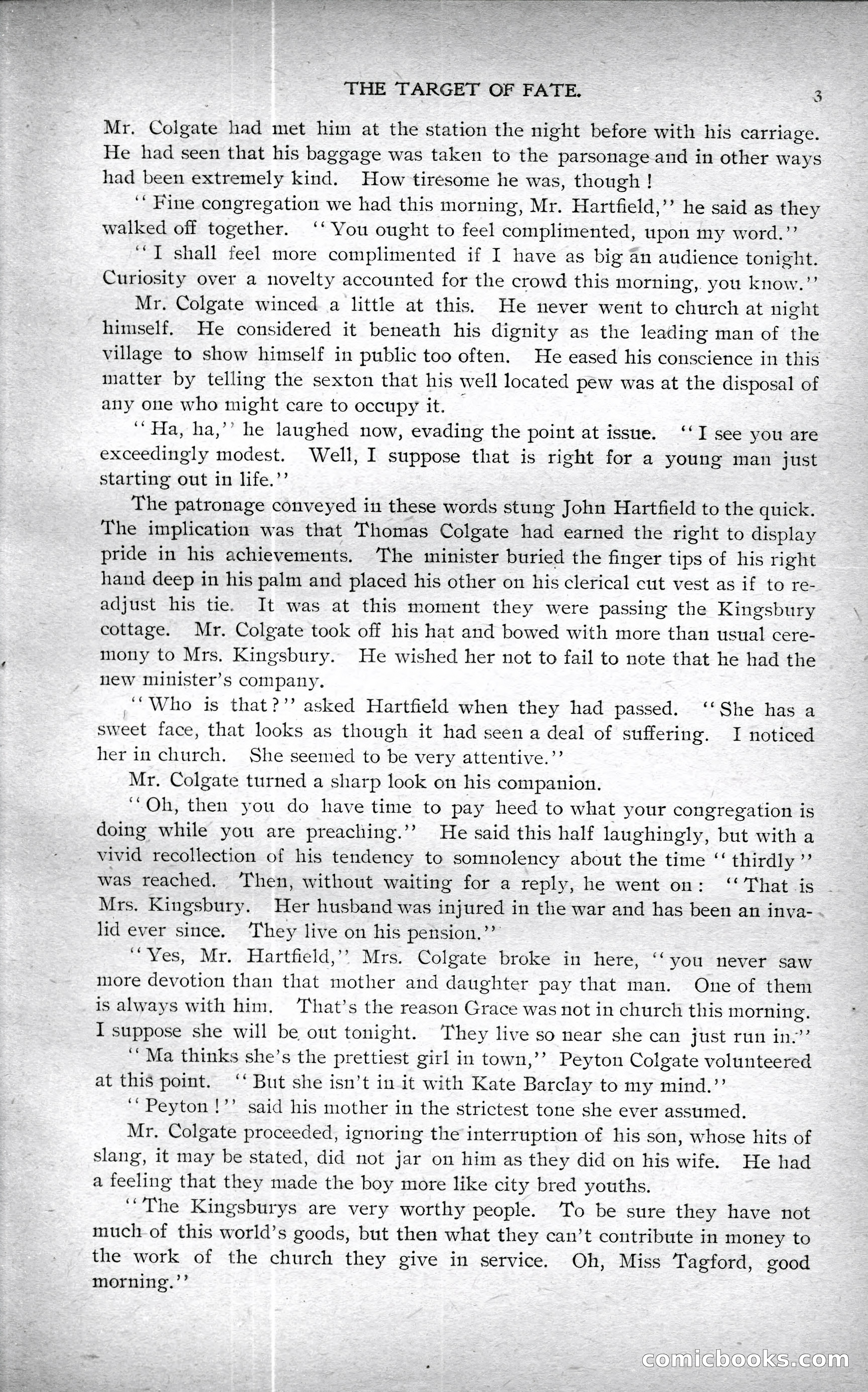The Argosy, Vol. XXIV, No. 1 — page 3 of 192