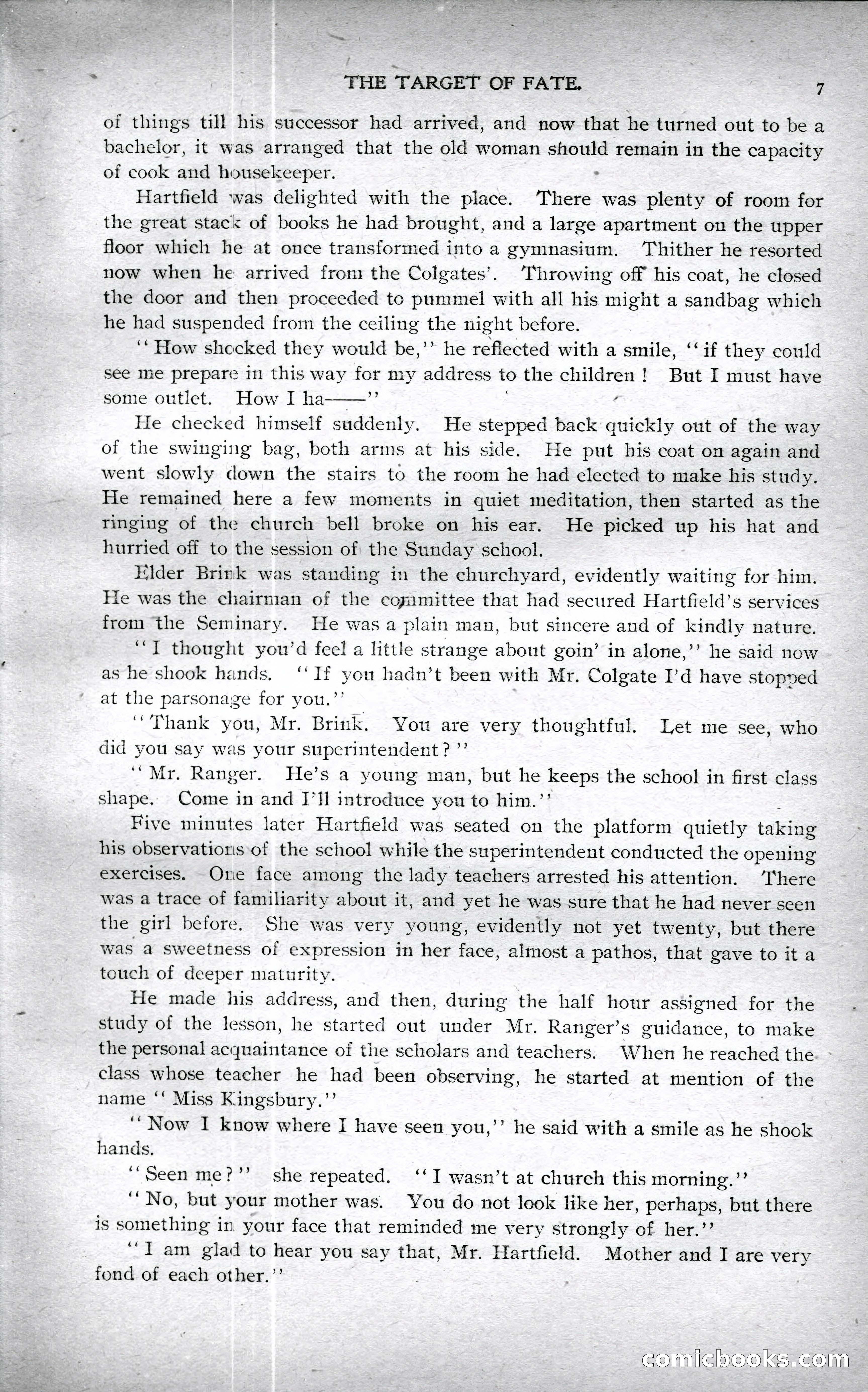 The Argosy, Vol. XXIV, No. 1 — page 7 of 192