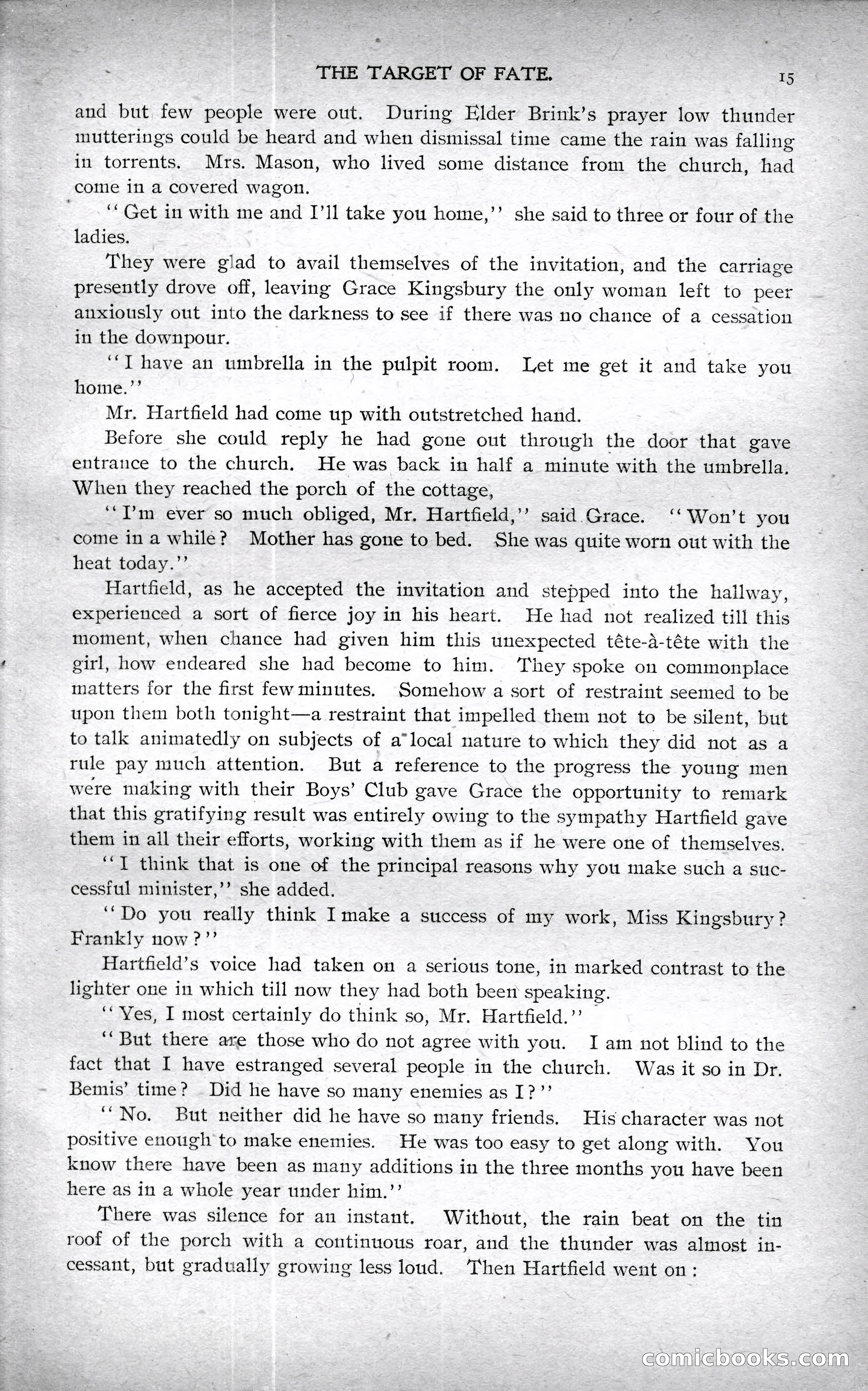 The Argosy, Vol. XXIV, No. 1 — page 15 of 192