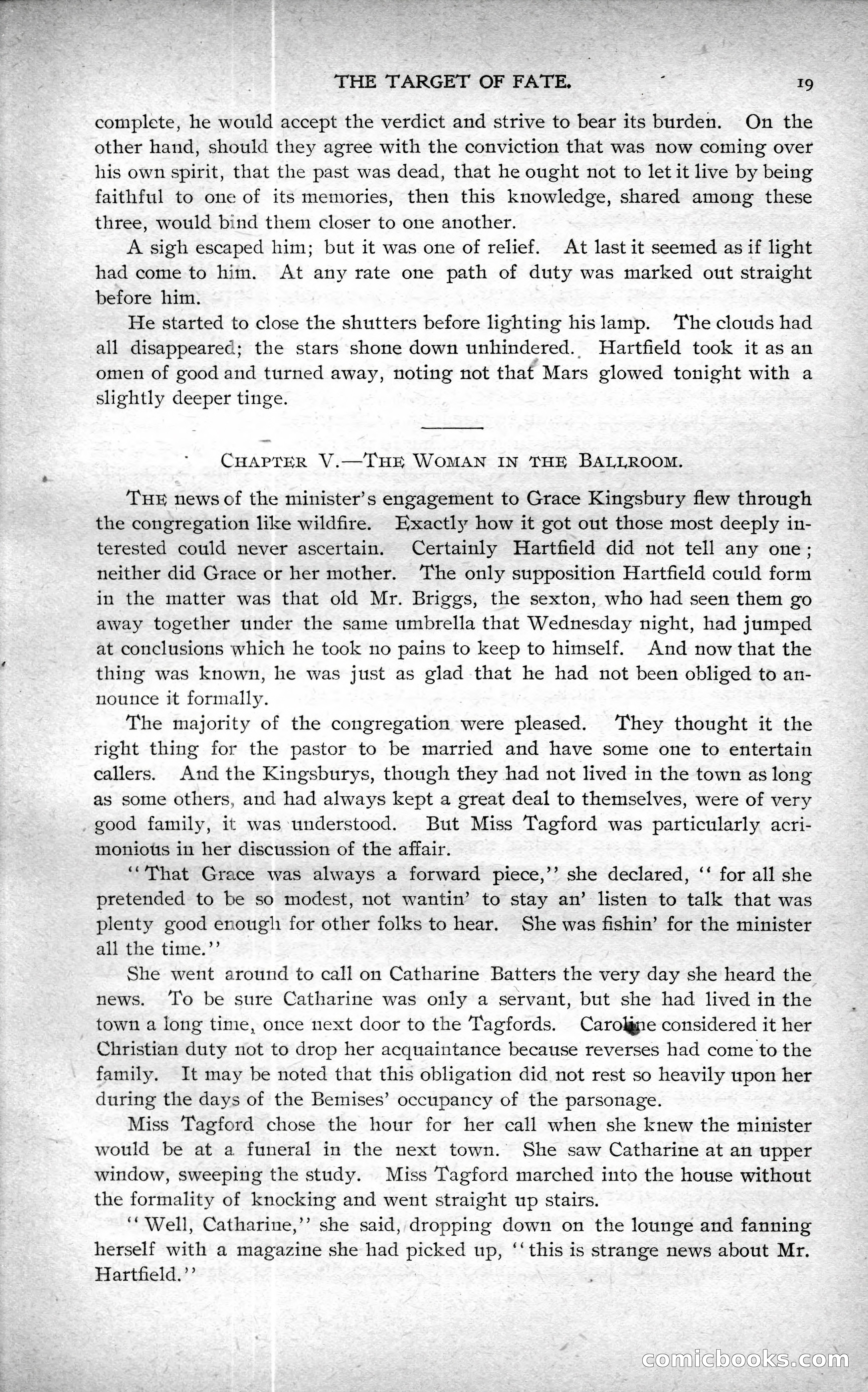 The Argosy, Vol. XXIV, No. 1 — page 19 of 192