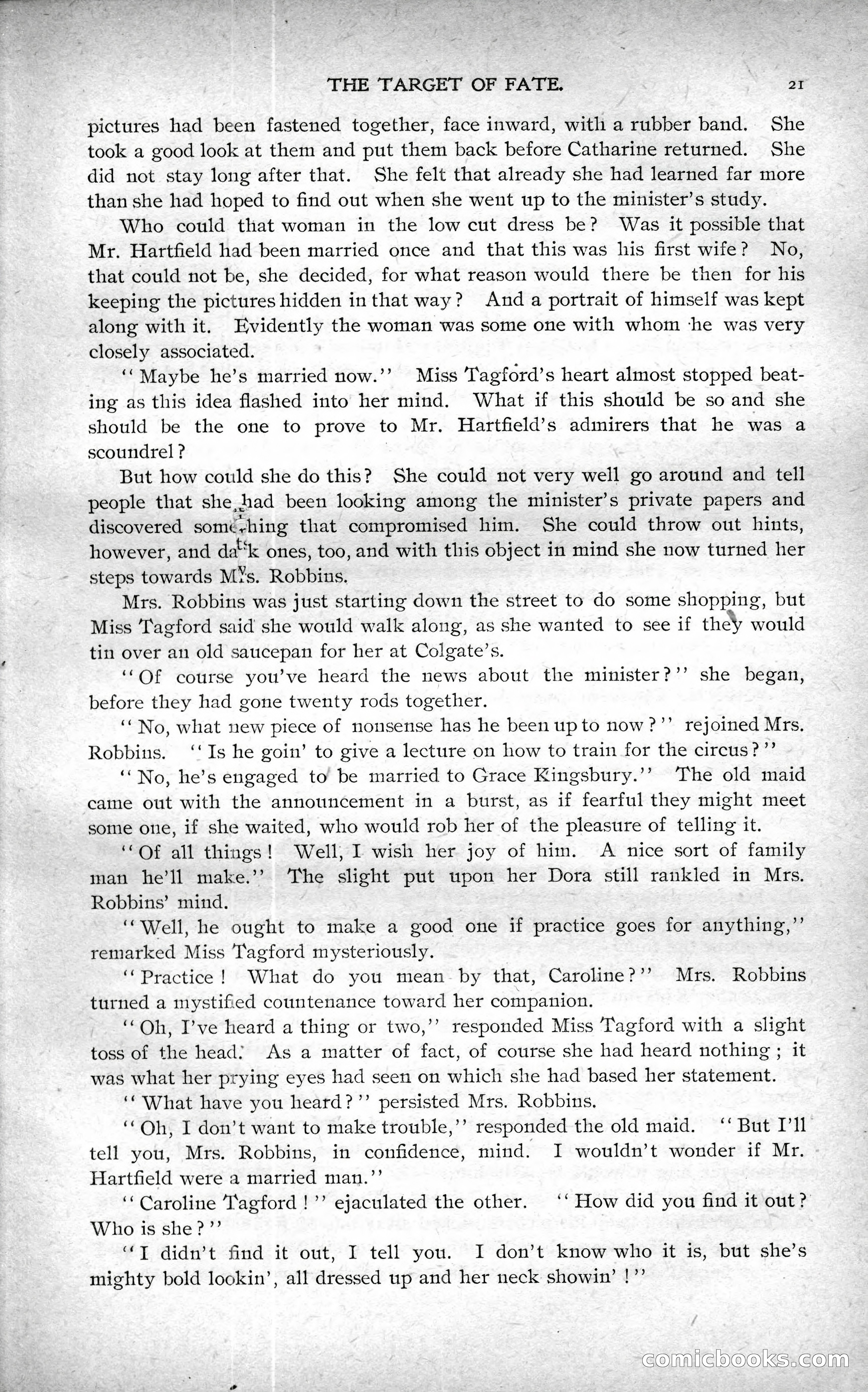 The Argosy, Vol. XXIV, No. 1 — page 21 of 192