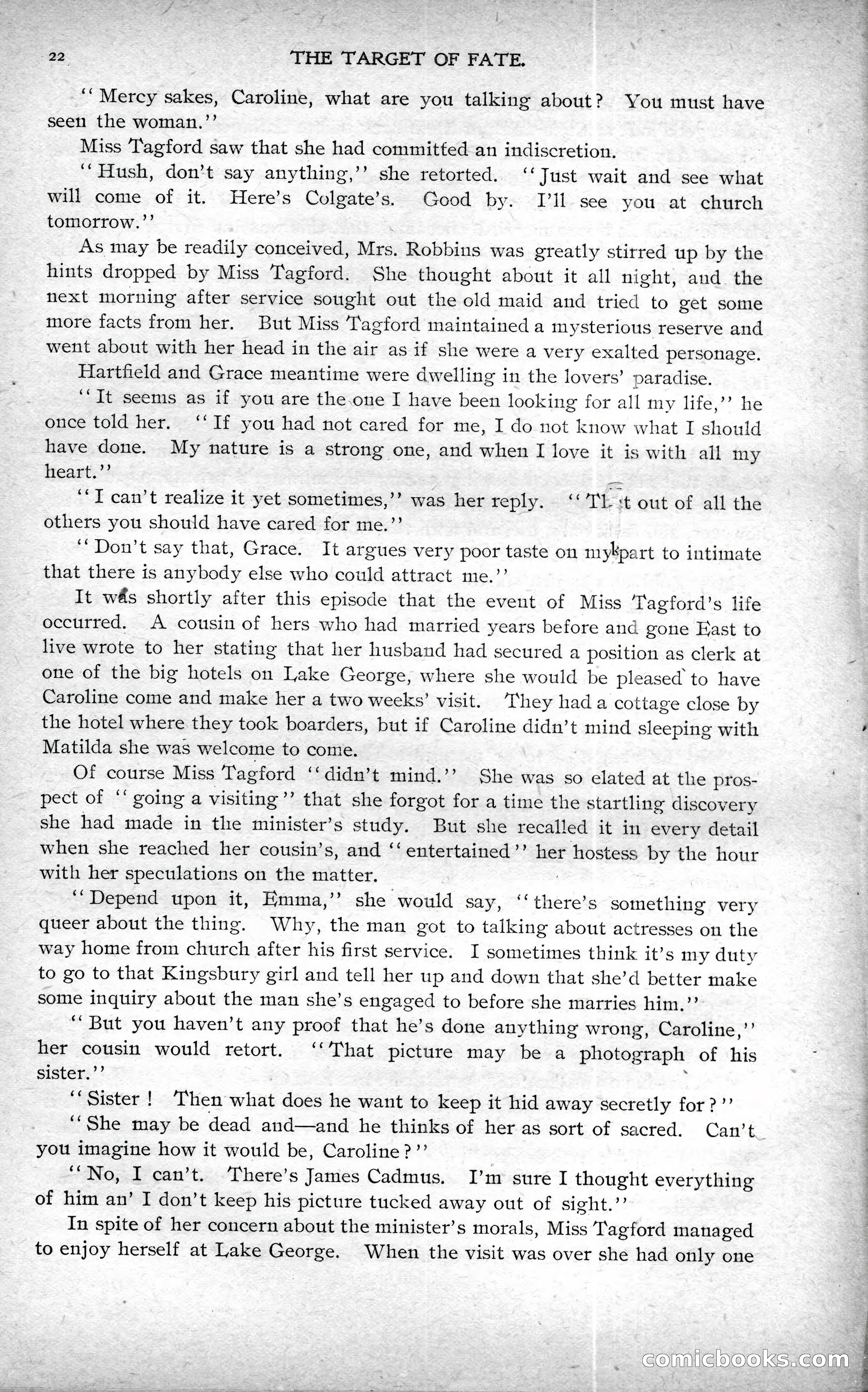 The Argosy, Vol. XXIV, No. 1 — page 22 of 192