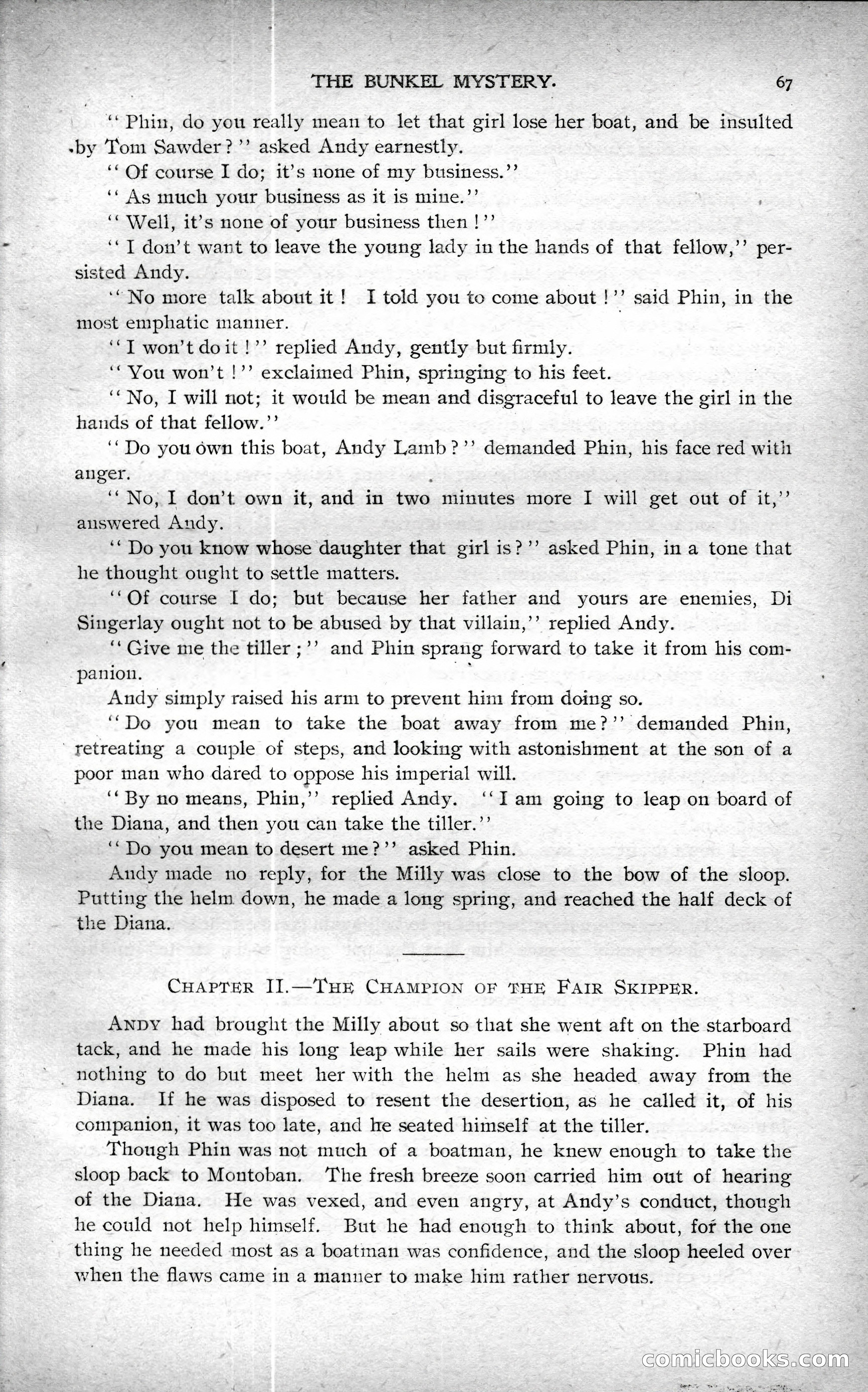 The Argosy, Vol. XXIV, No. 1 — page 67 of 192