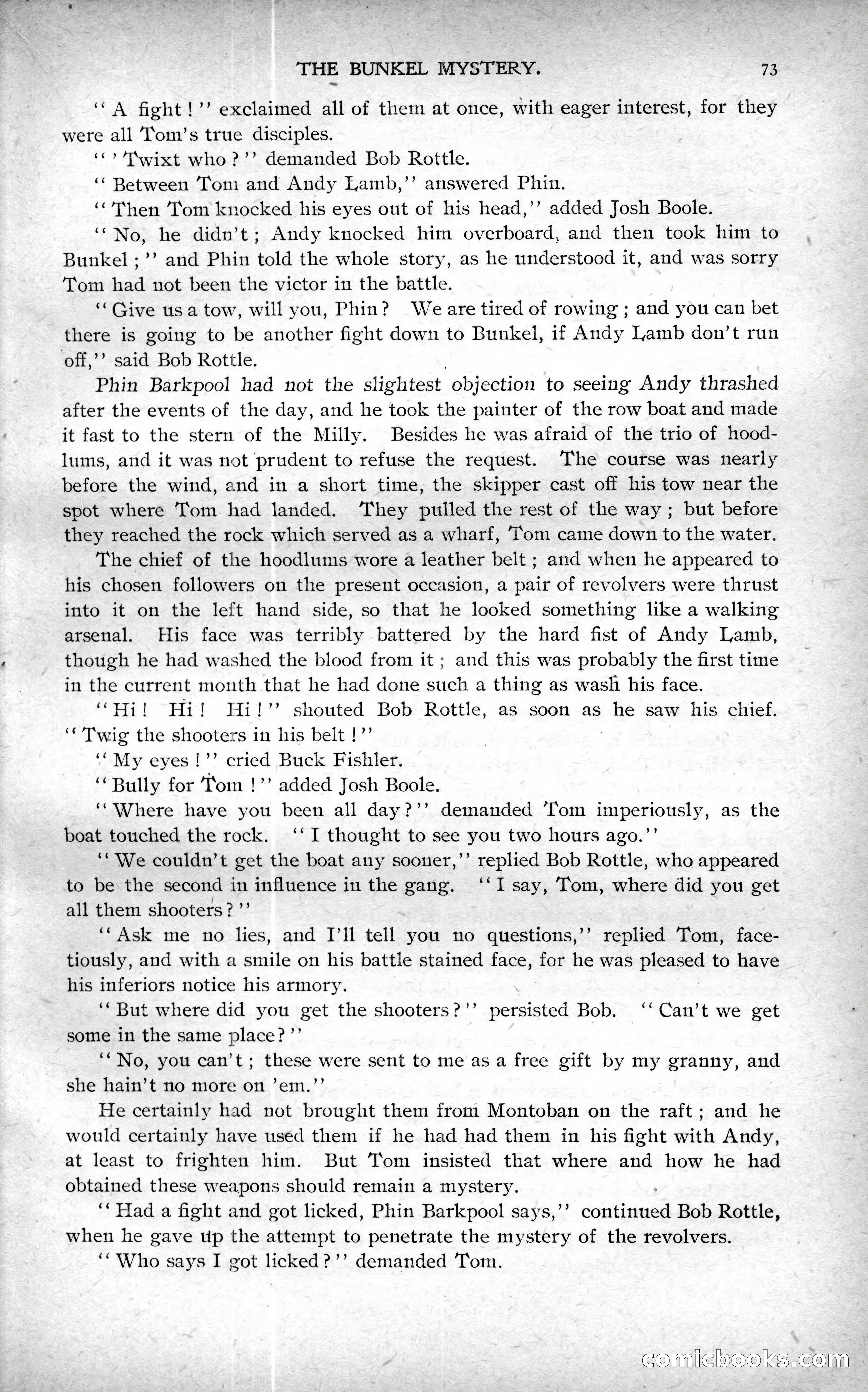 The Argosy, Vol. XXIV, No. 1 — page 73 of 192