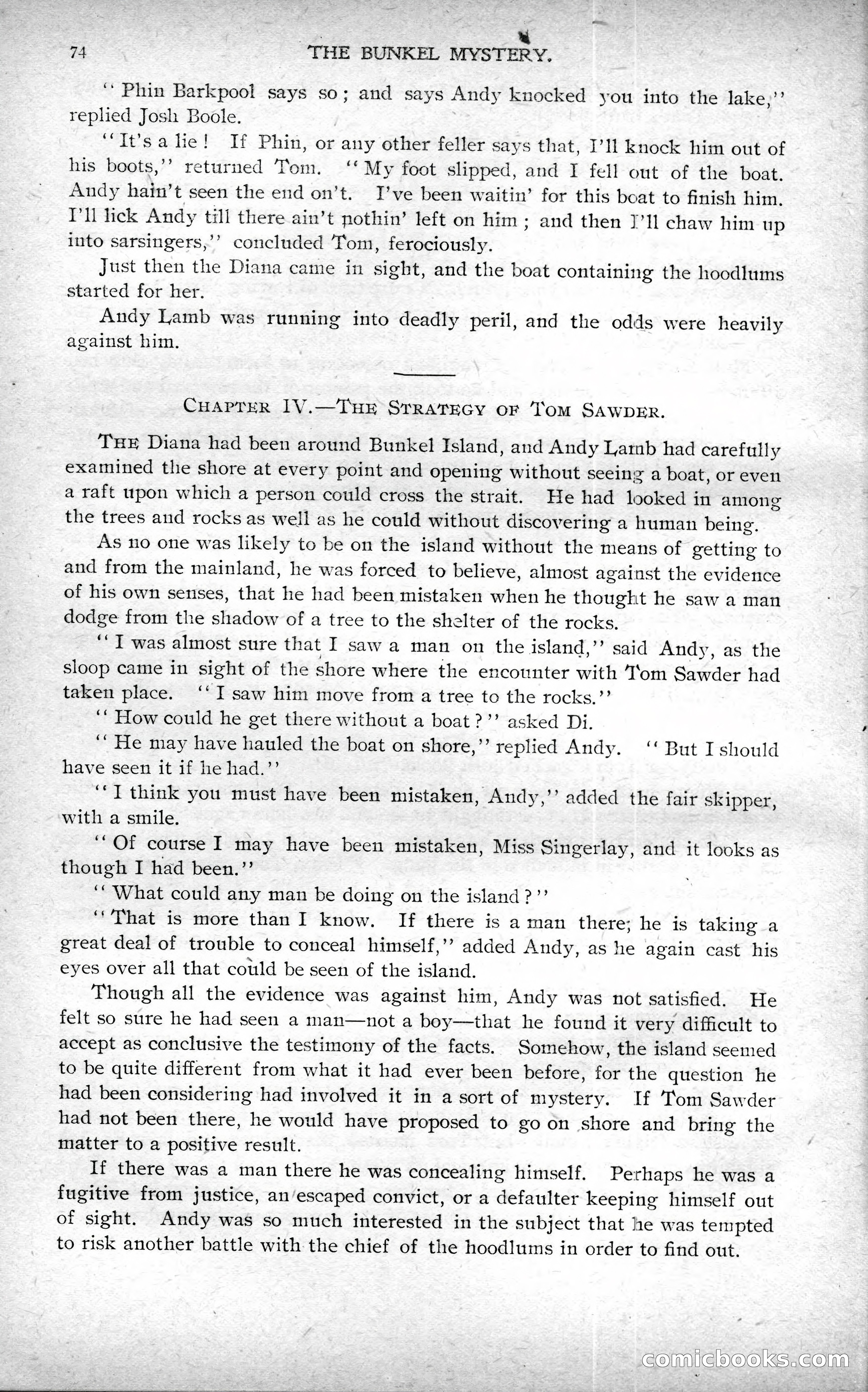 The Argosy, Vol. XXIV, No. 1 — page 74 of 192