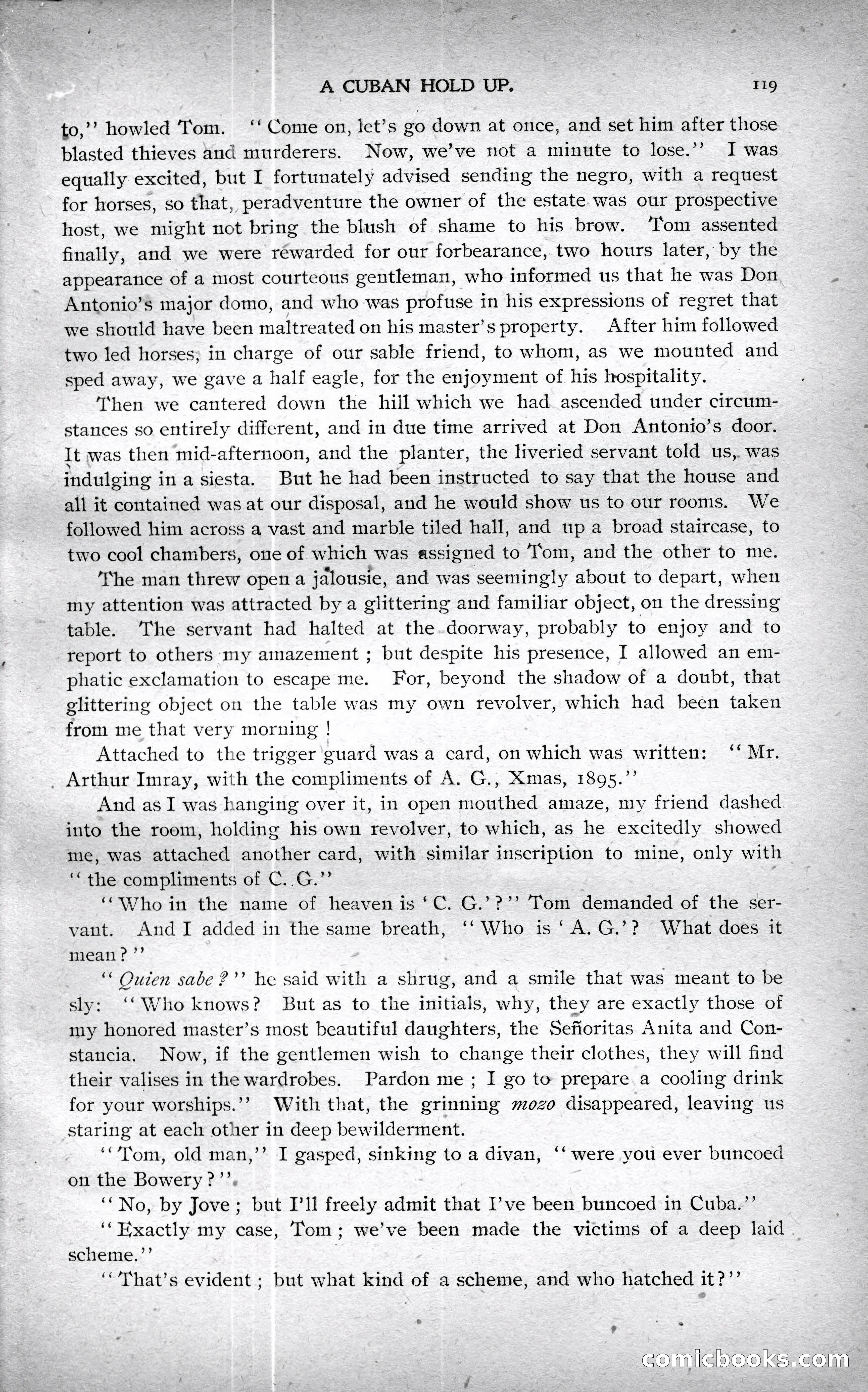 The Argosy, Vol. XXIV, No. 1 — page 119 of 192