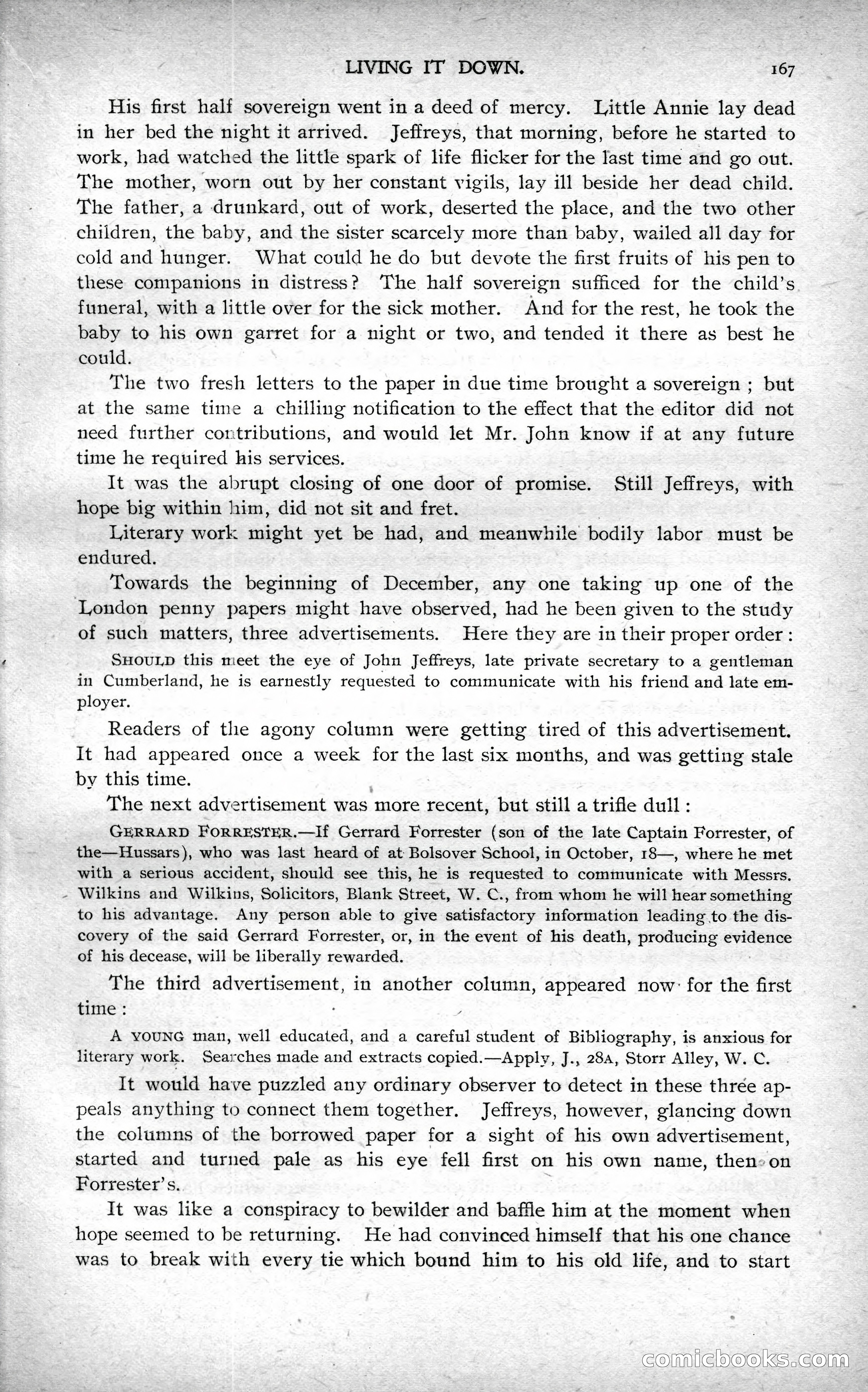 The Argosy, Vol. XXIV, No. 1 — page 167 of 192