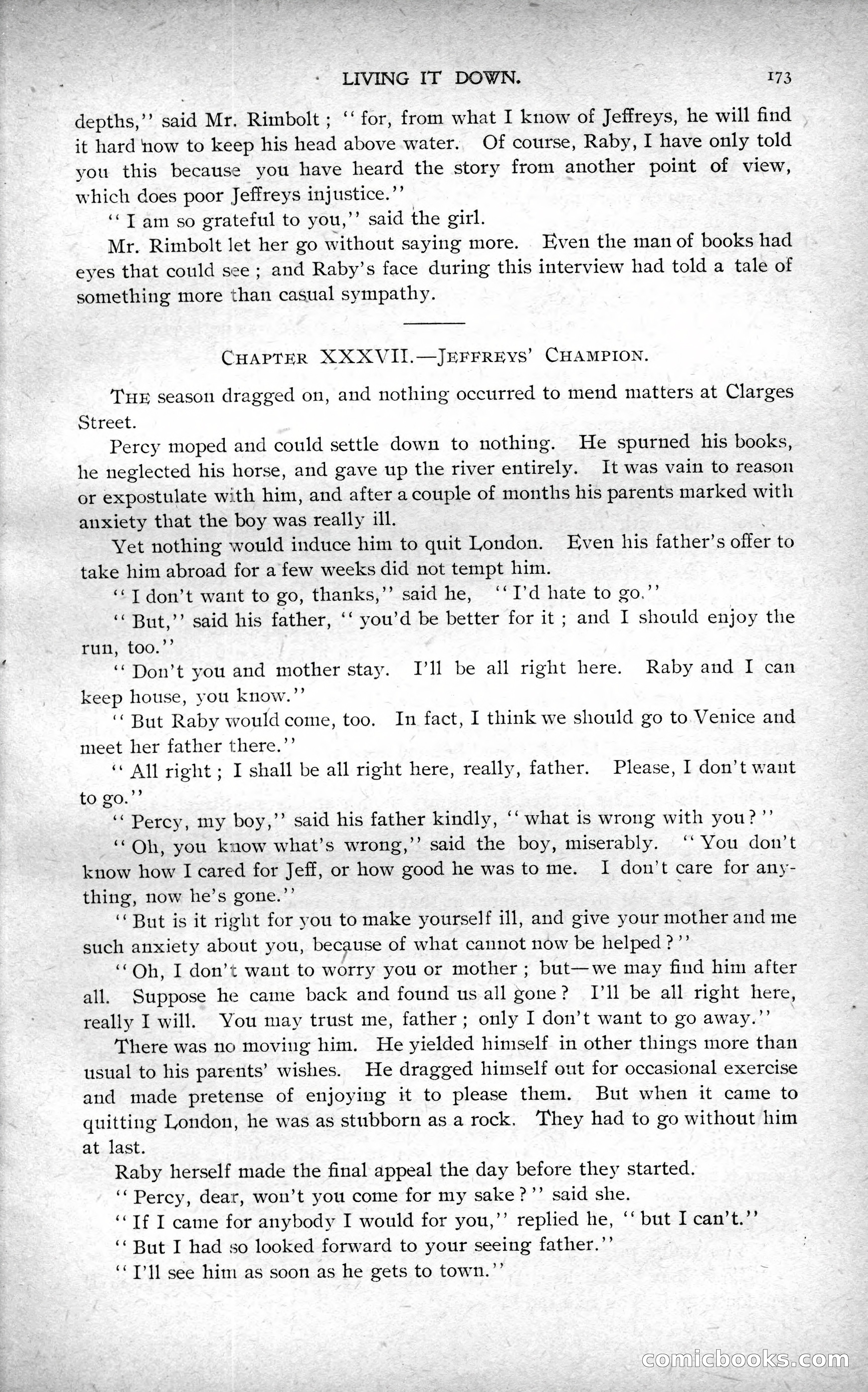 The Argosy, Vol. XXIV, No. 1 — page 173 of 192