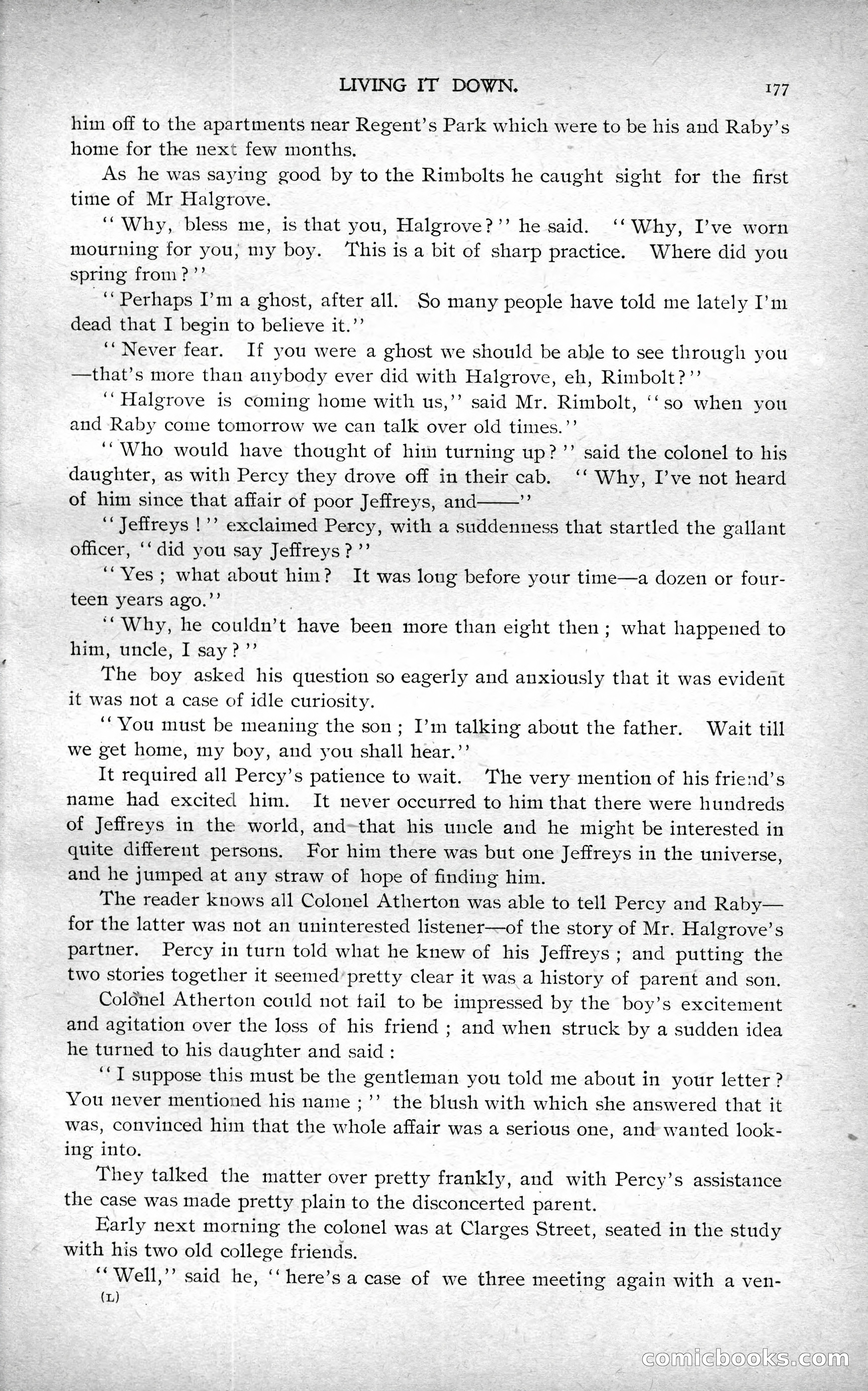 The Argosy, Vol. XXIV, No. 1 — page 177 of 192
