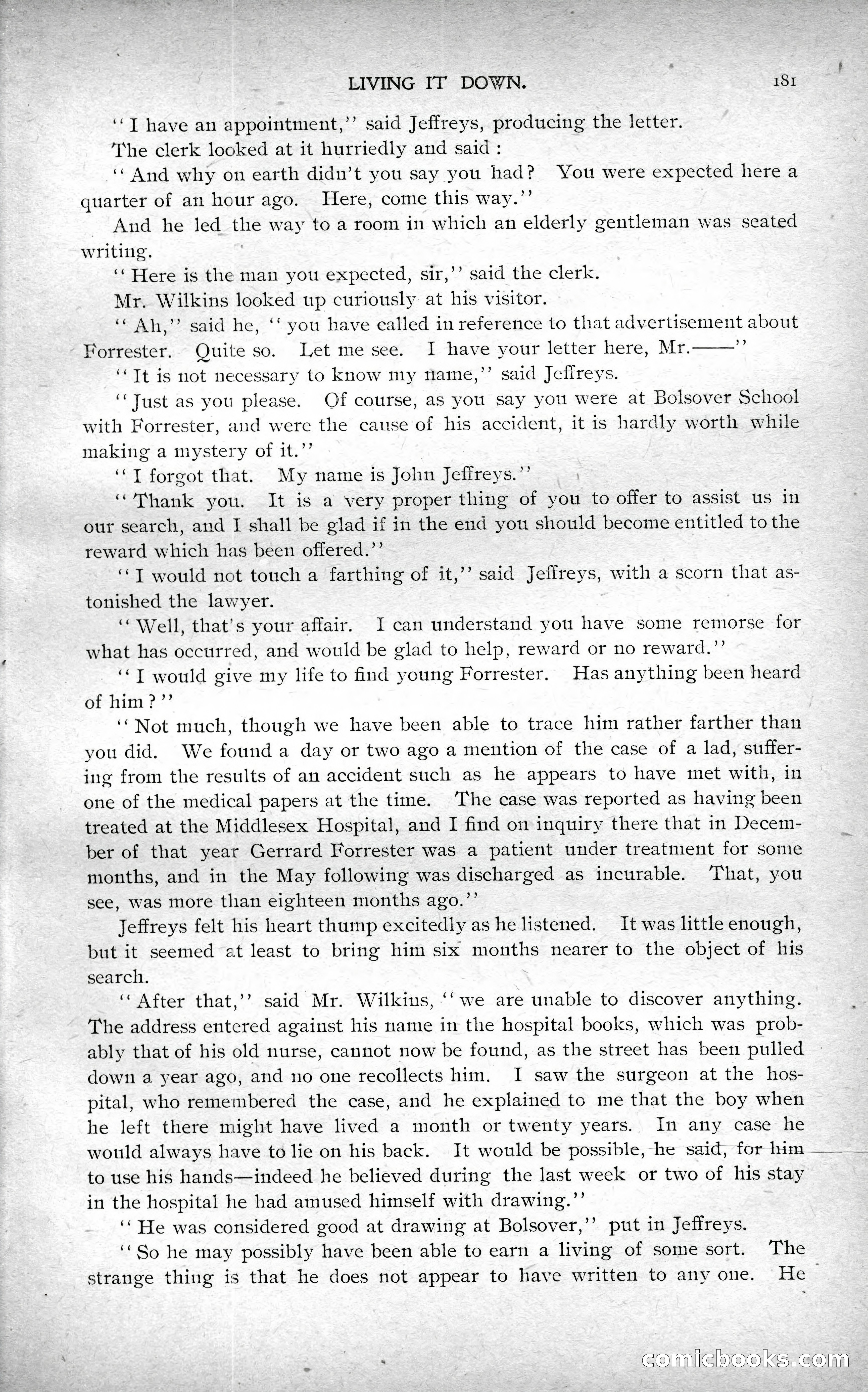 The Argosy, Vol. XXIV, No. 1 — page 181 of 192