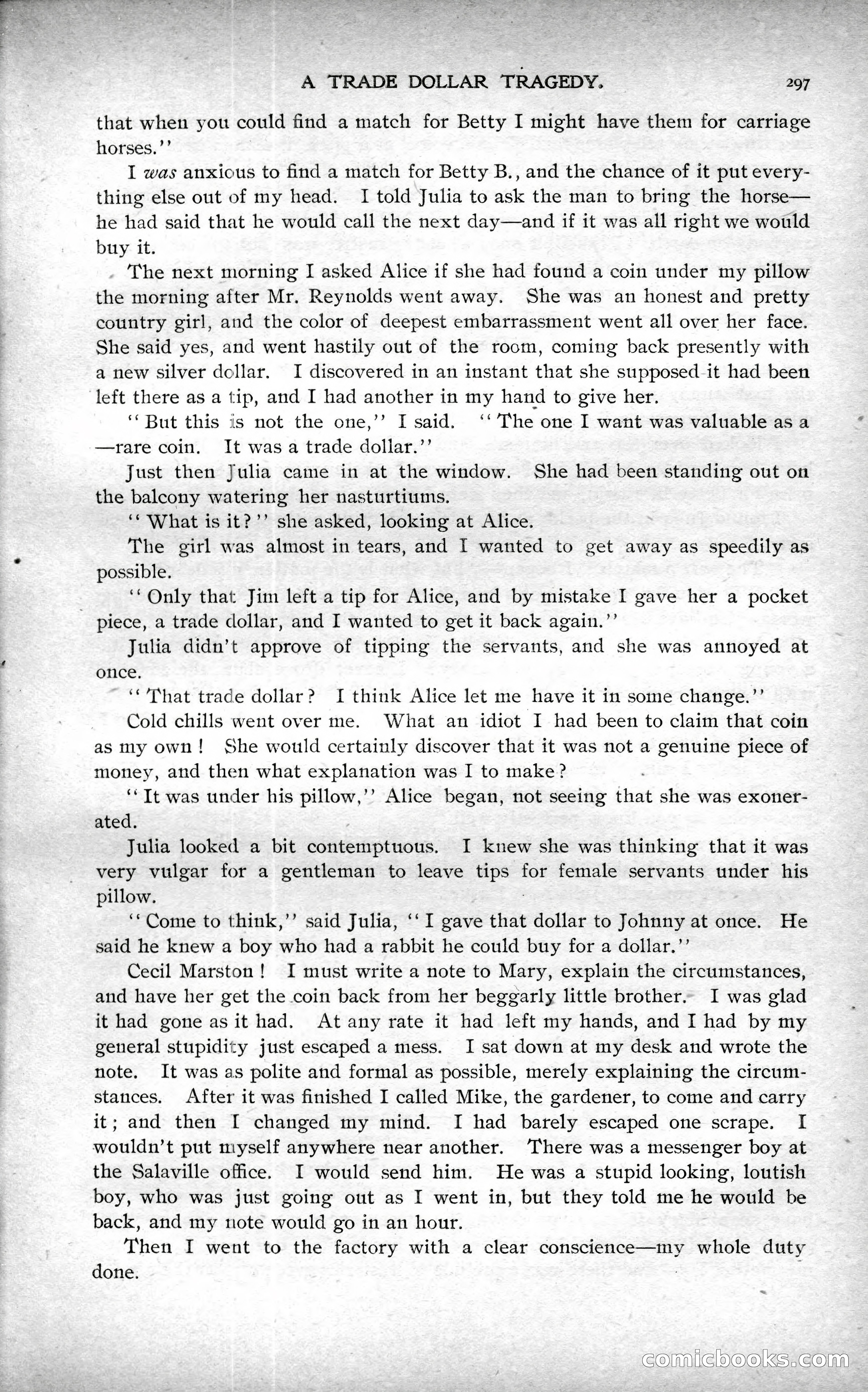 The Argosy, Vol. XXIV No. 2 — page 105 of 192