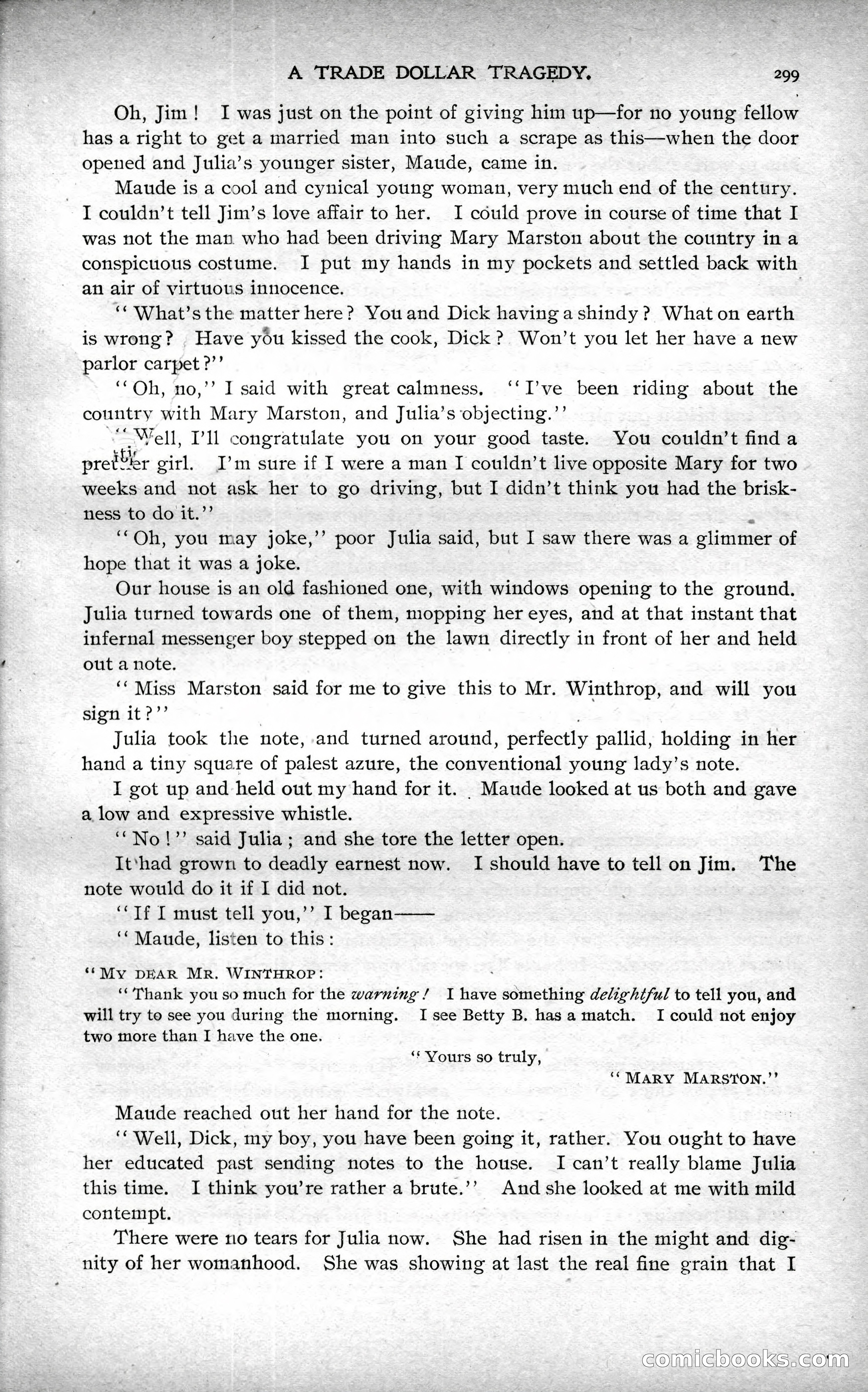 The Argosy, Vol. XXIV No. 2 — page 107 of 192