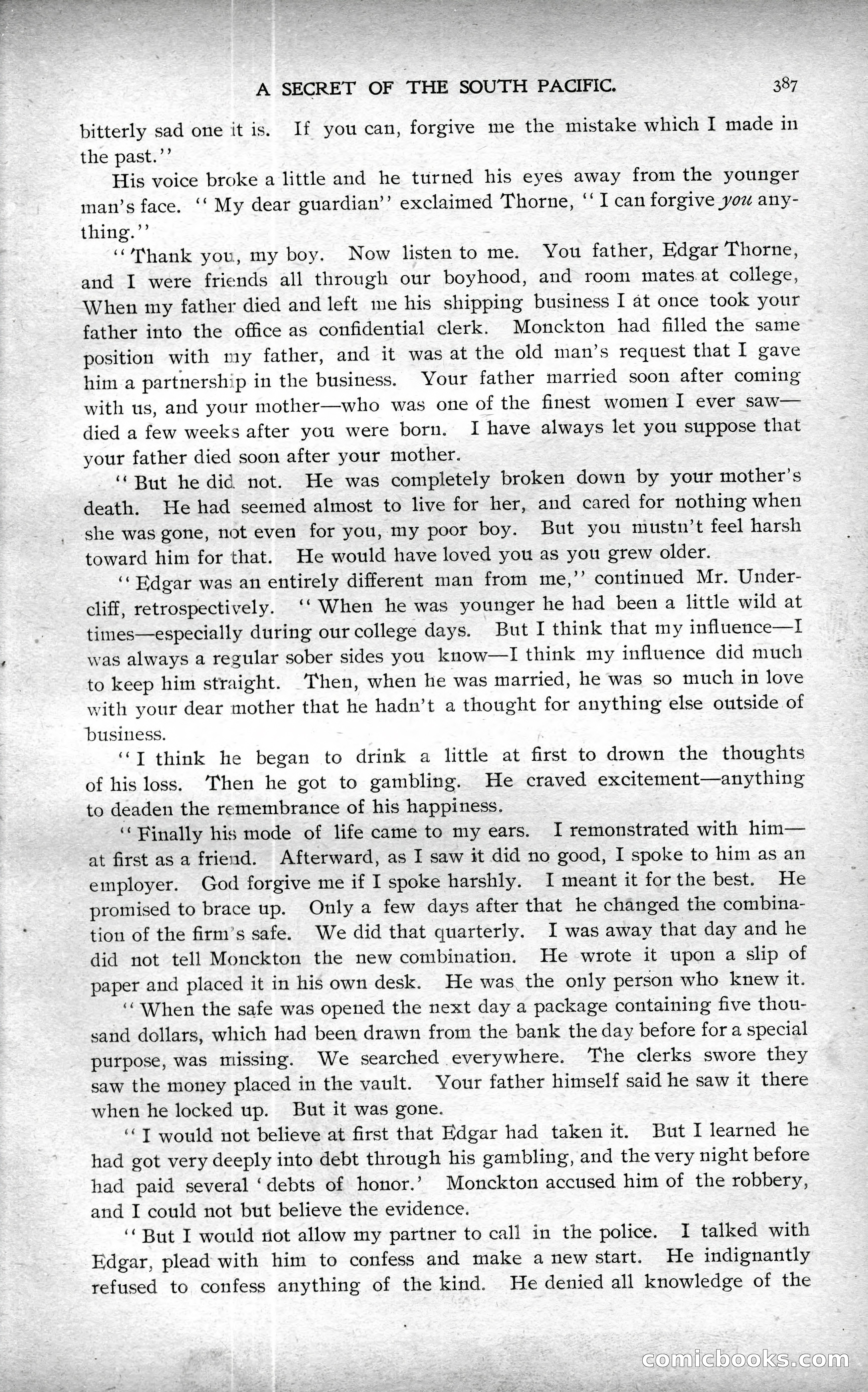 The Argosy, Vol. XXIV, No. 3 — page 3 of 200