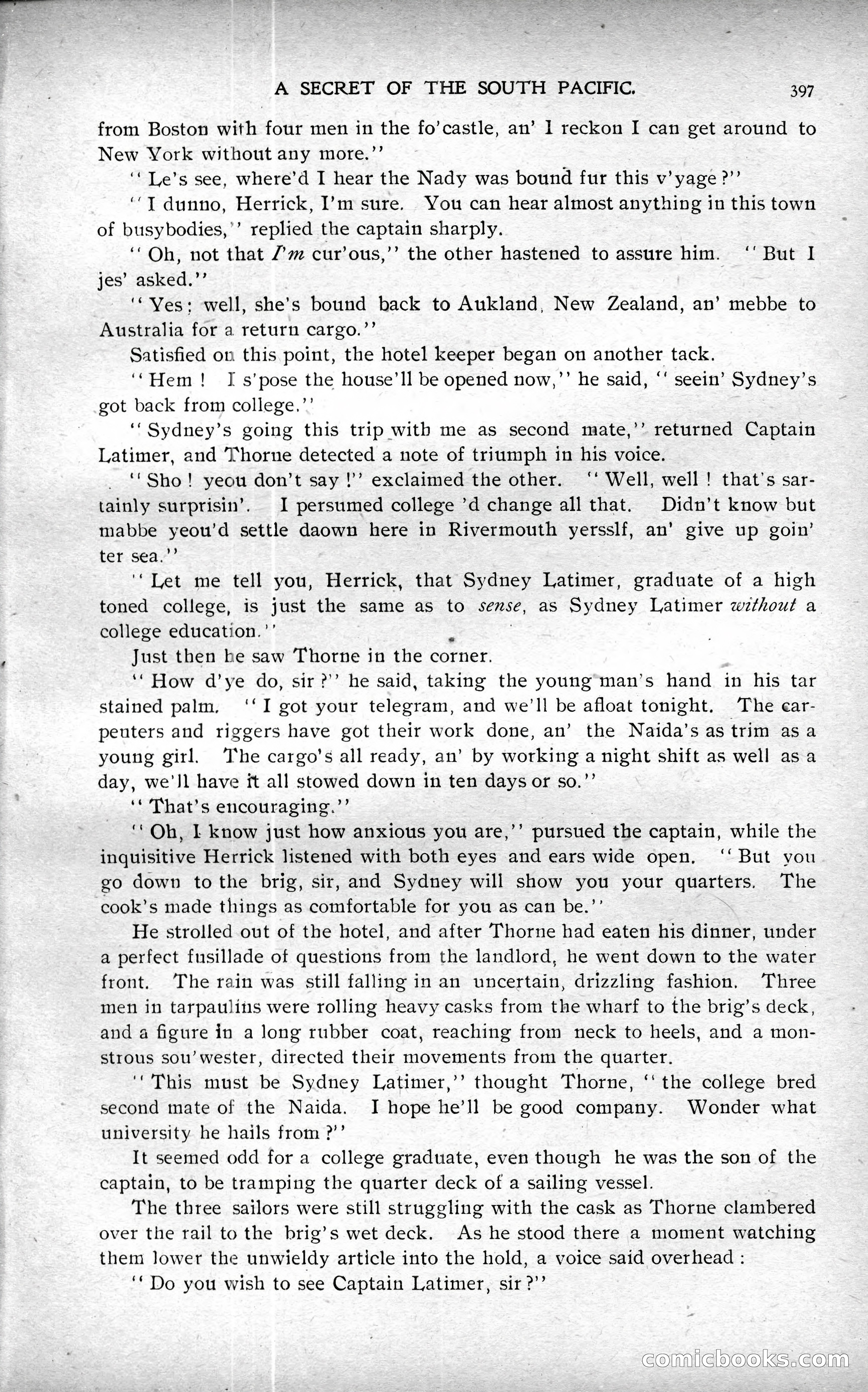 The Argosy, Vol. XXIV, No. 3 — page 13 of 200
