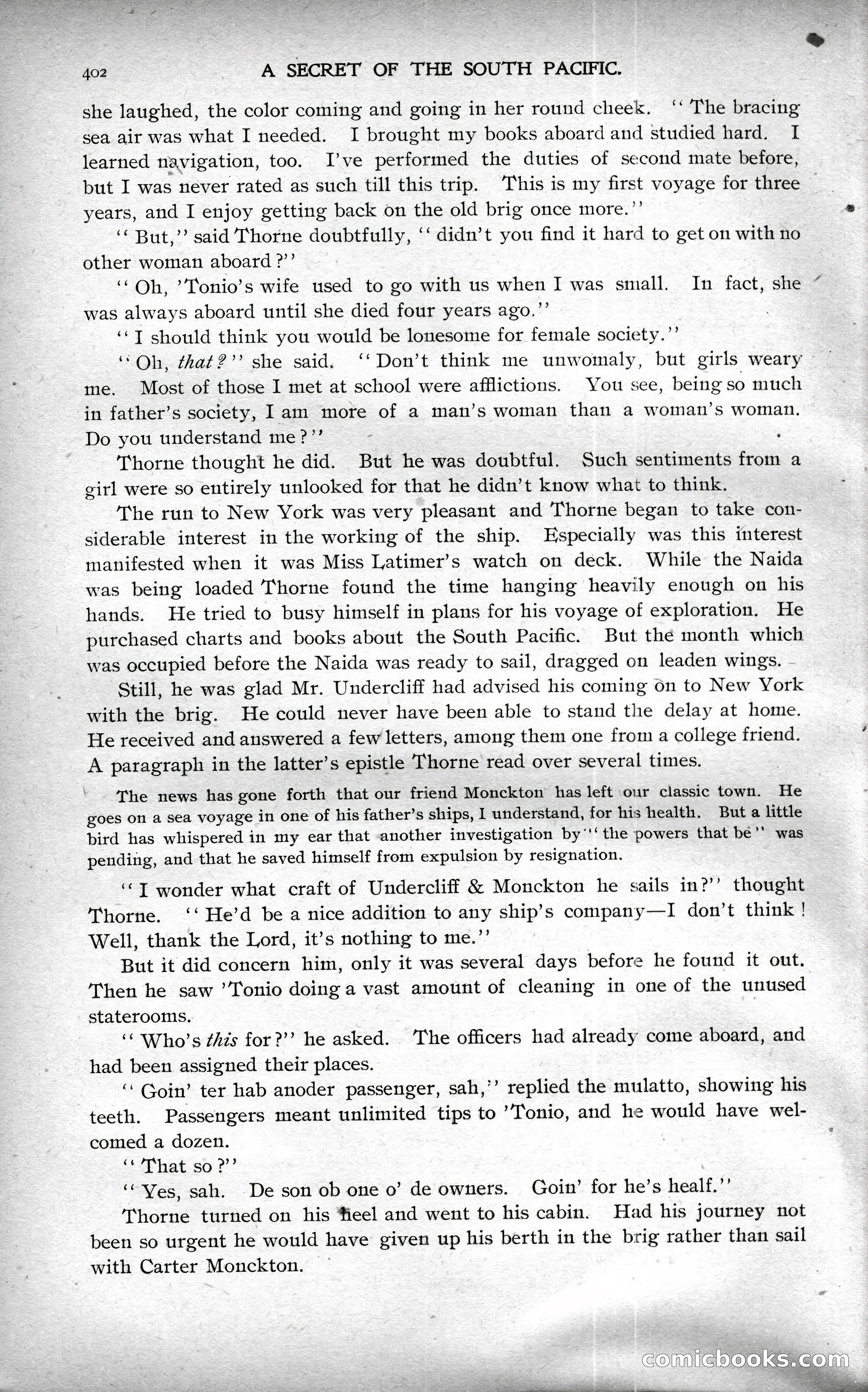 The Argosy, Vol. XXIV, No. 3 — page 18 of 200