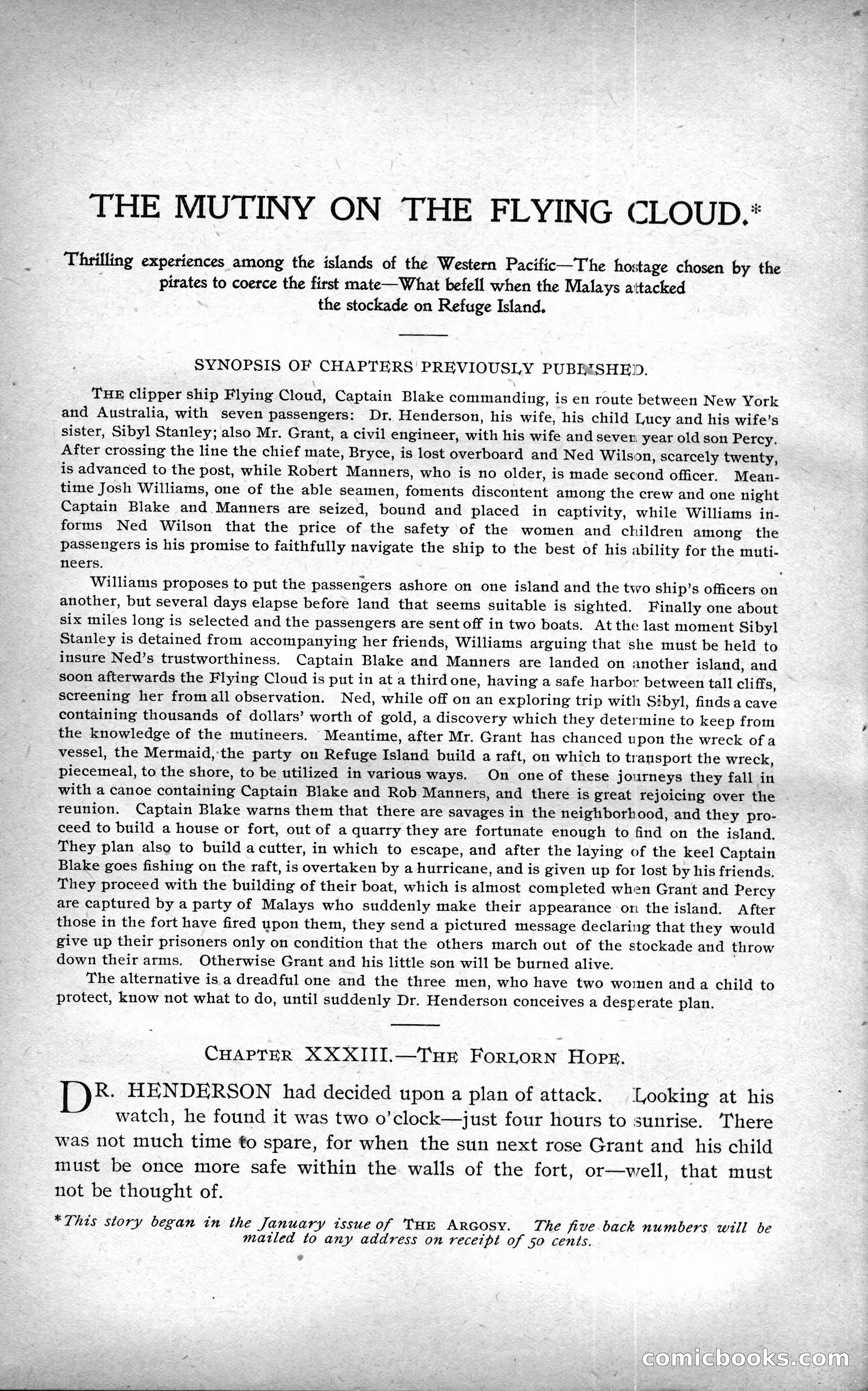 The Argosy, Vol. XXIV, No. 3 — page 168 of 200
