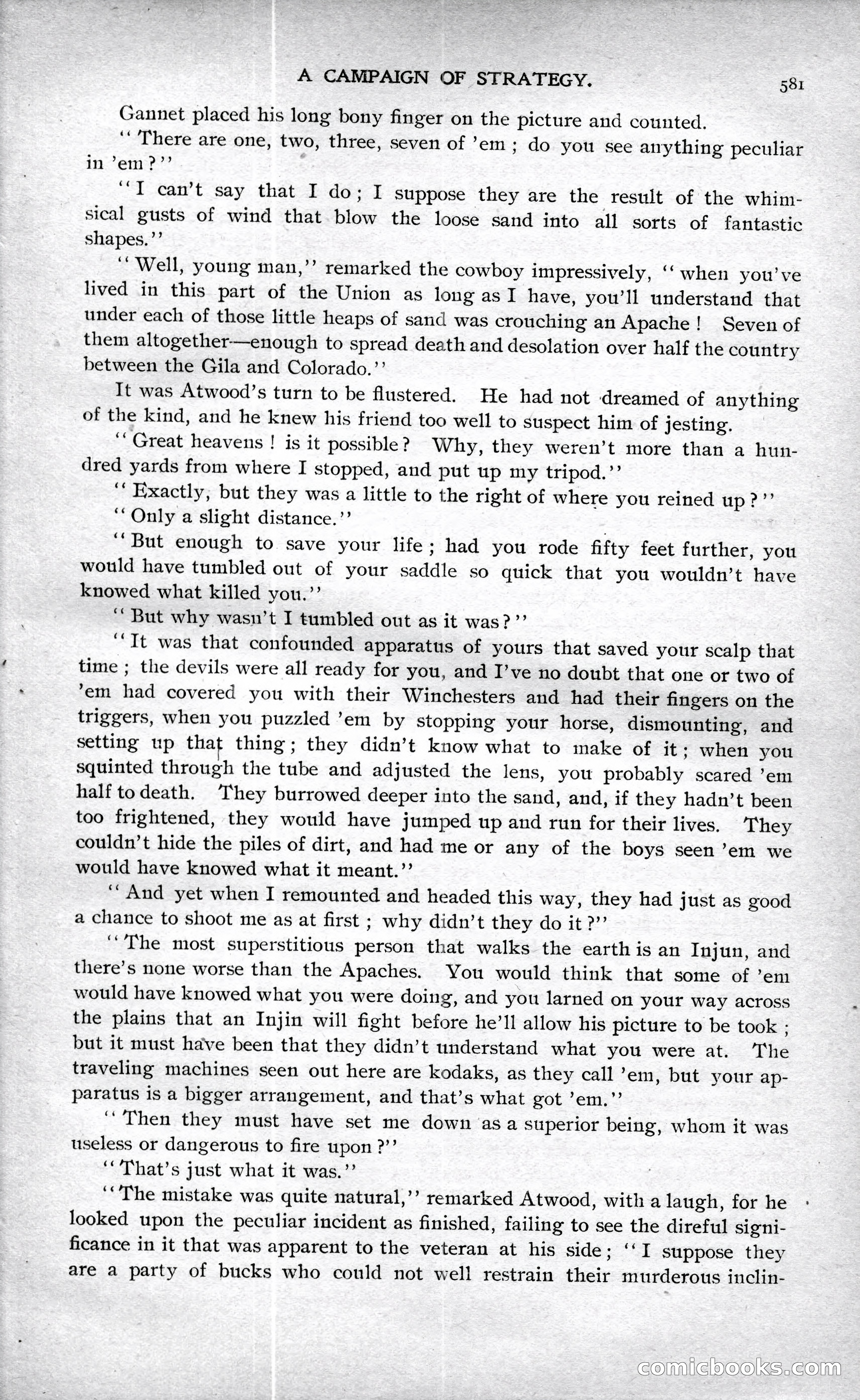 Argosy, Volume XXIII — Index Page, 1897 — page 11 of 198