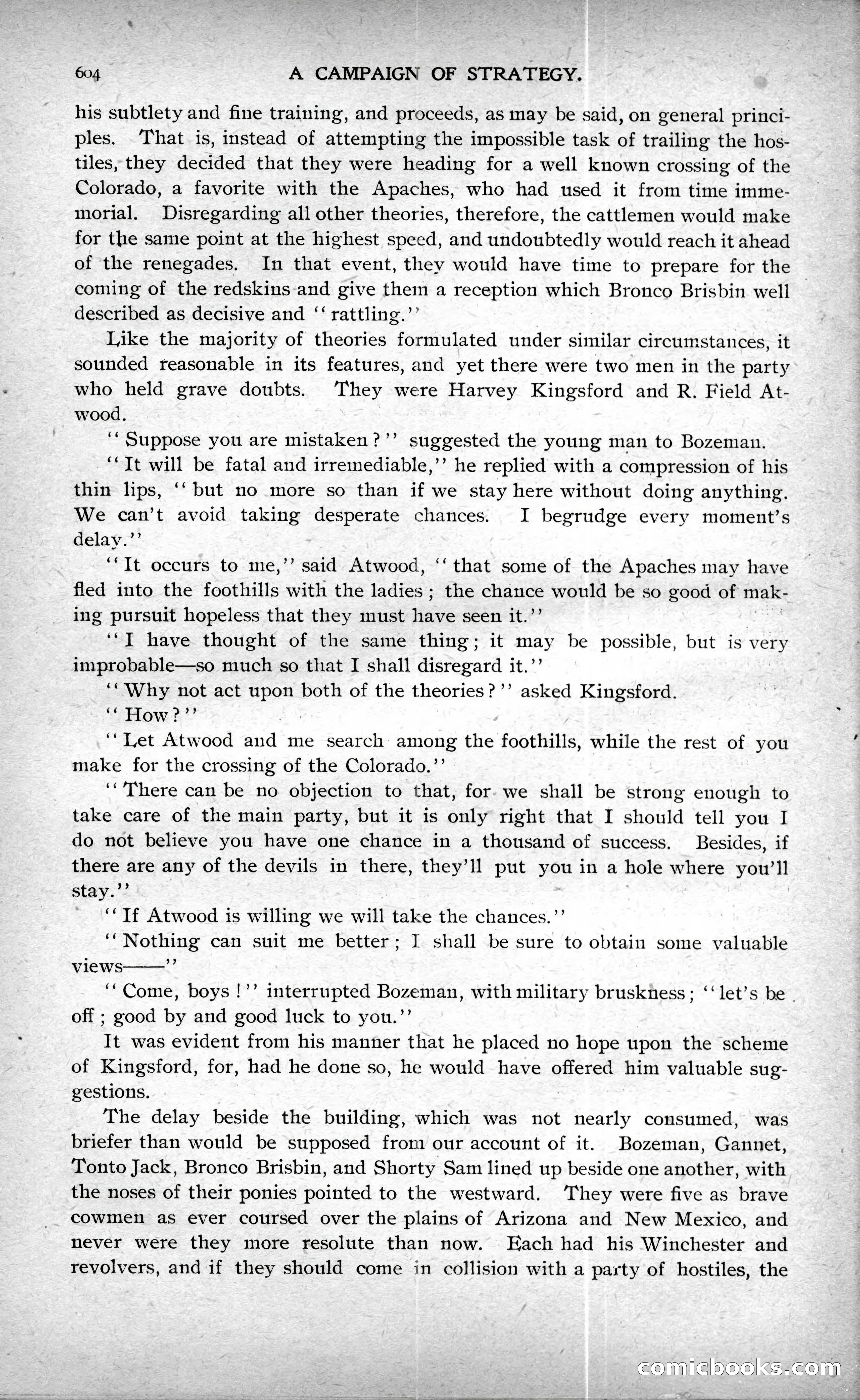Argosy, Volume XXIII — Index Page, 1897 — page 34 of 198