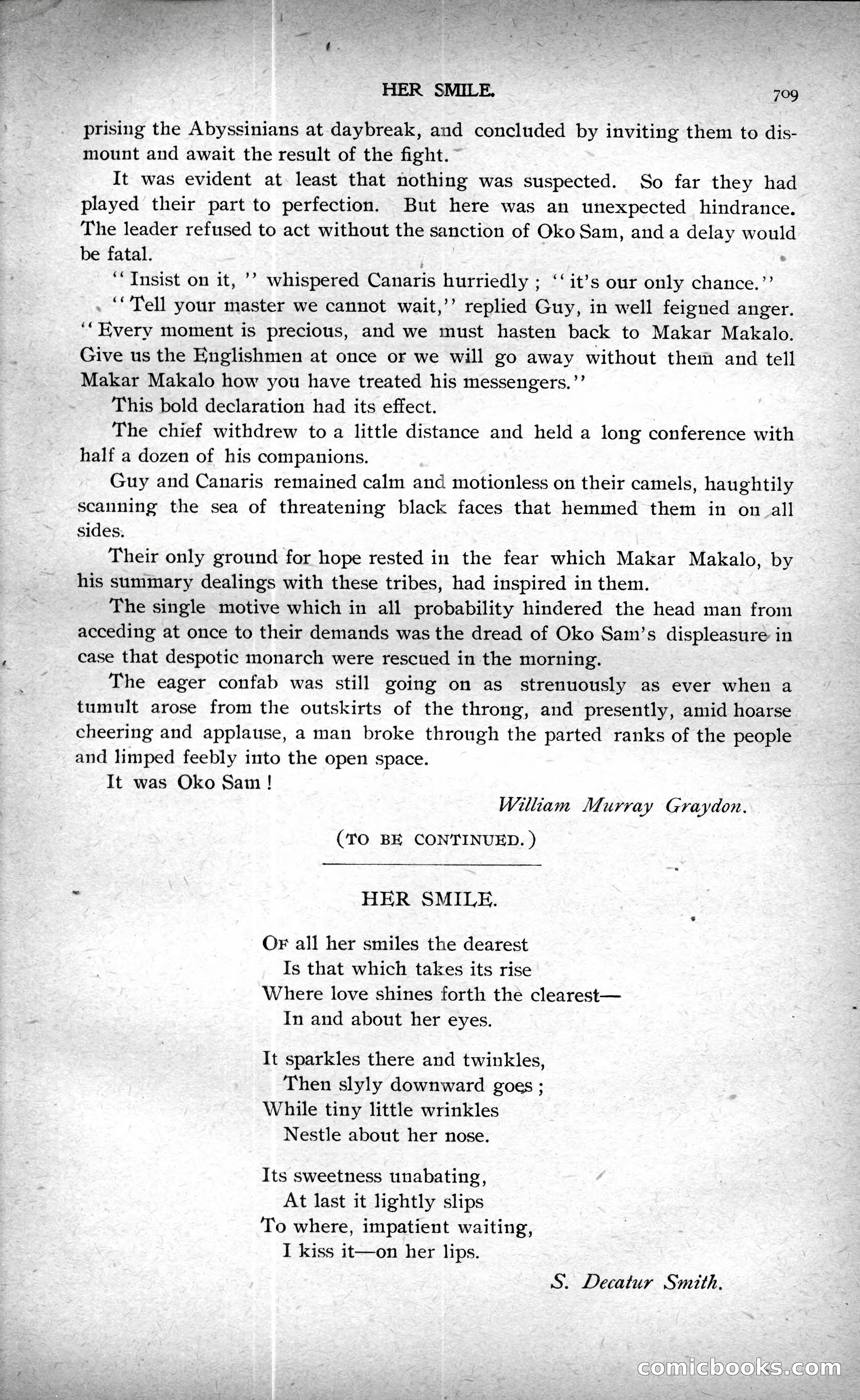 Argosy, Volume XXIII — Index Page, 1897 — page 139 of 198