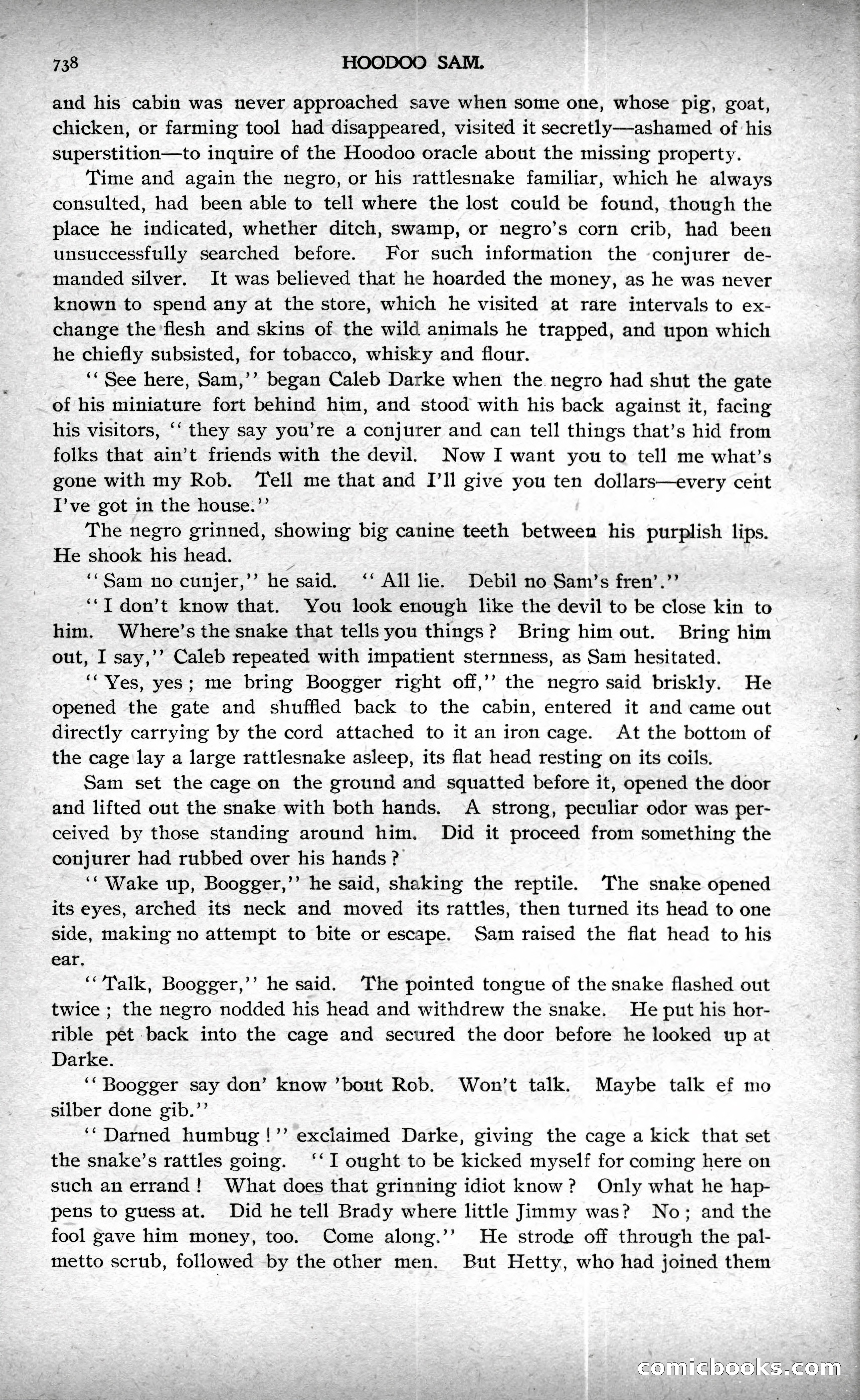 Argosy, Volume XXIII — Index Page, 1897 — page 168 of 198
