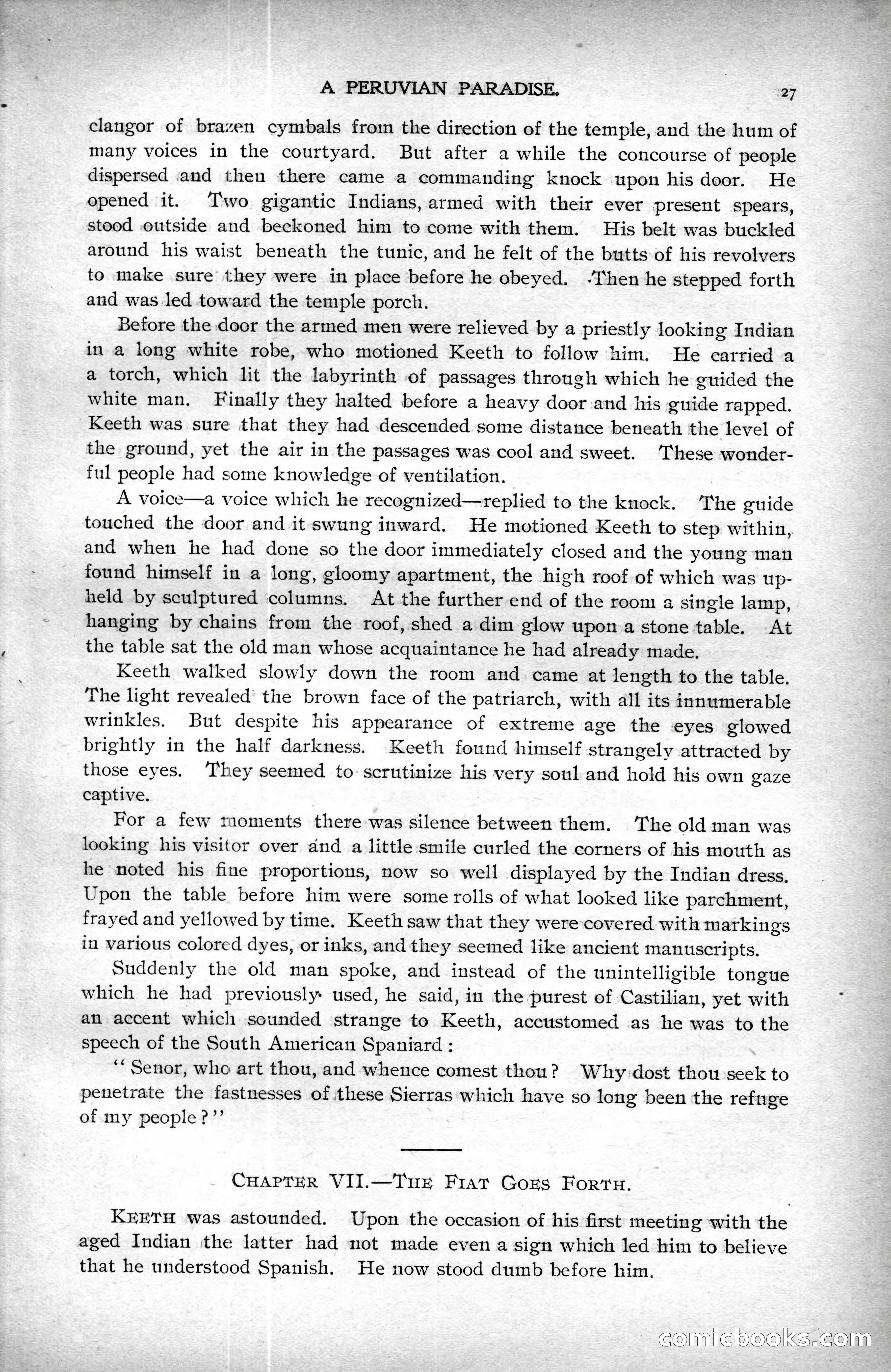 The Argosy, Vol. XXV, No. 1 — page 27 of 192