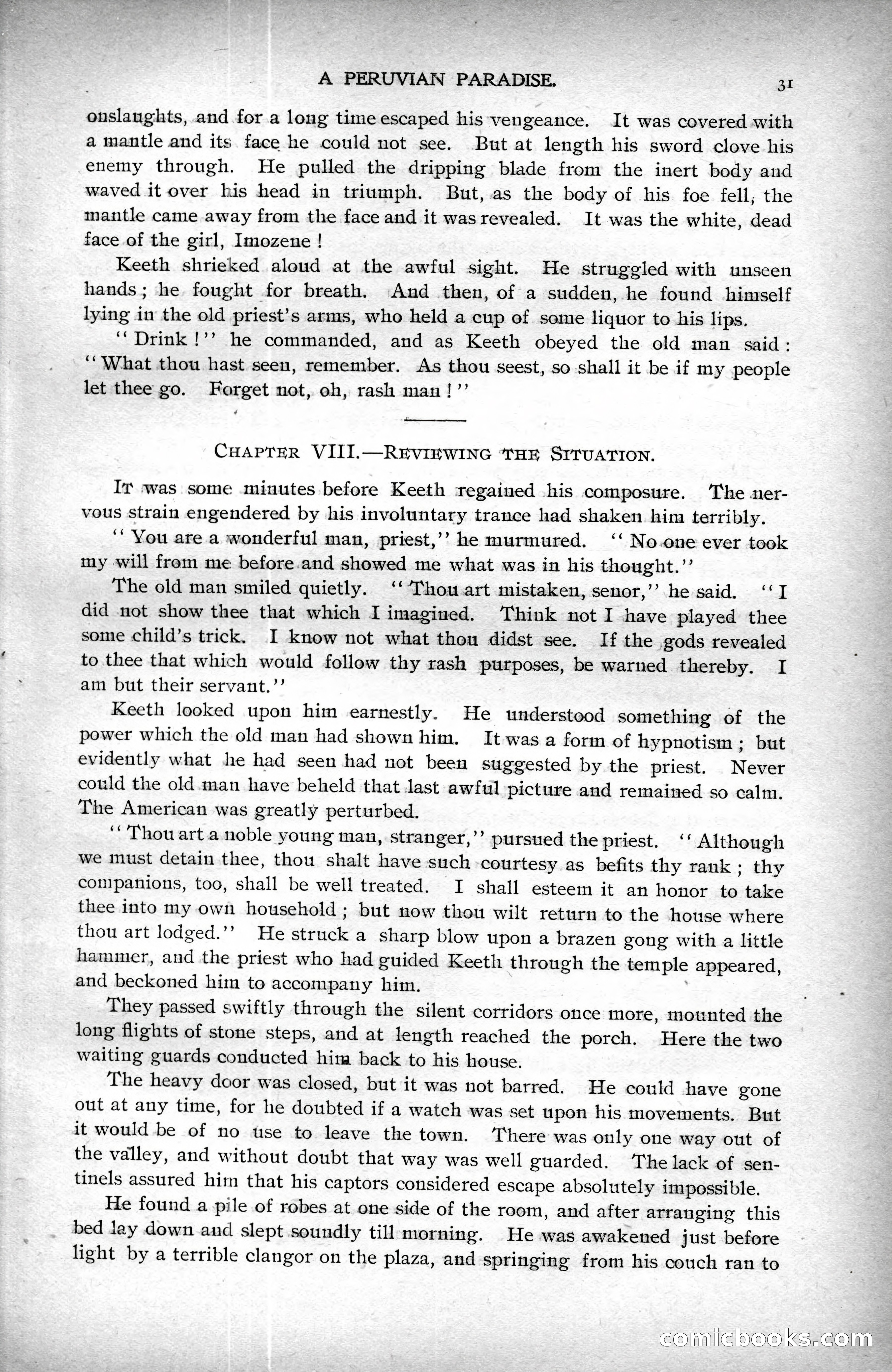 The Argosy, Vol. XXV, No. 1 — page 31 of 192