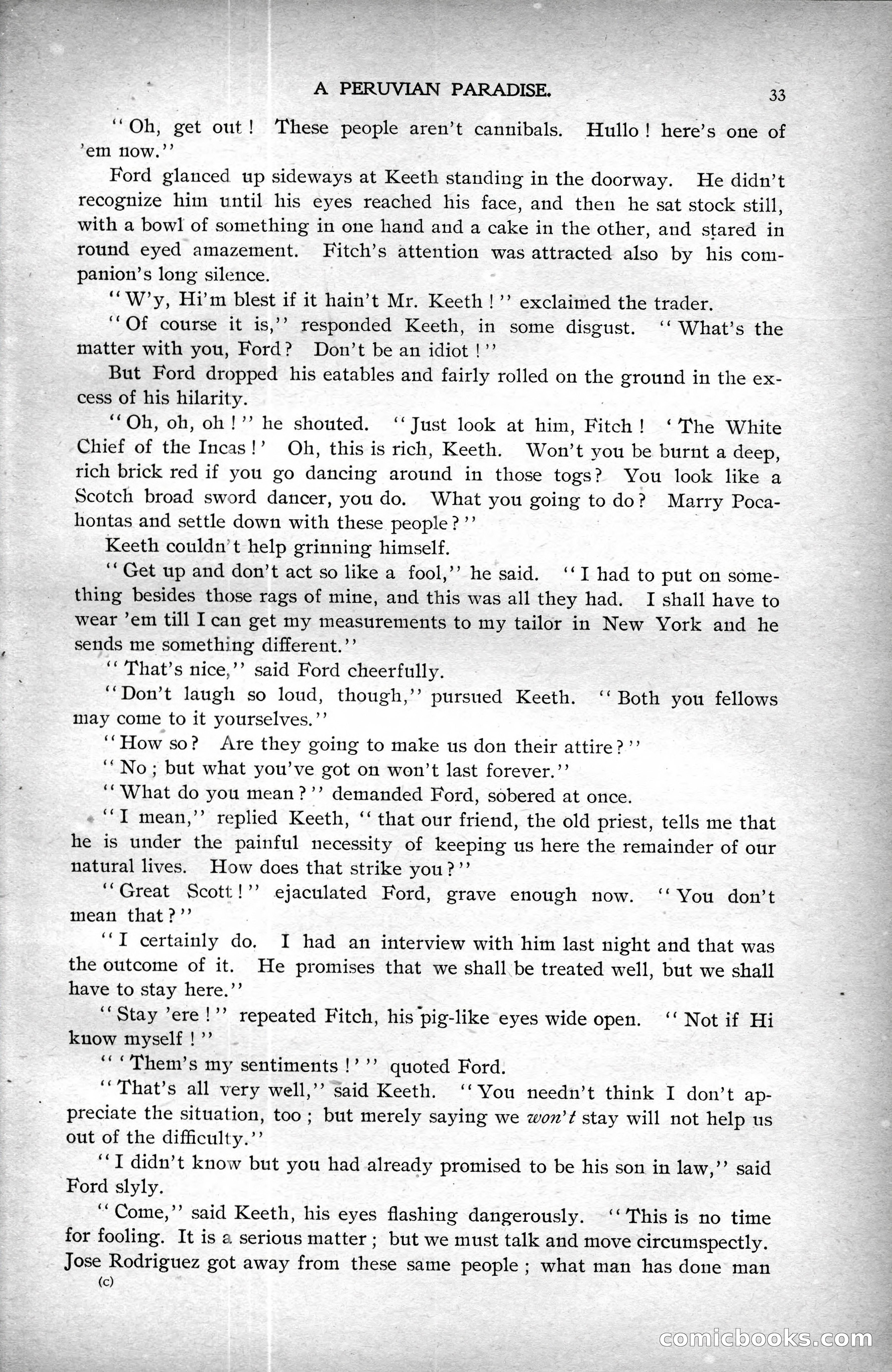 The Argosy, Vol. XXV, No. 1 — page 33 of 192