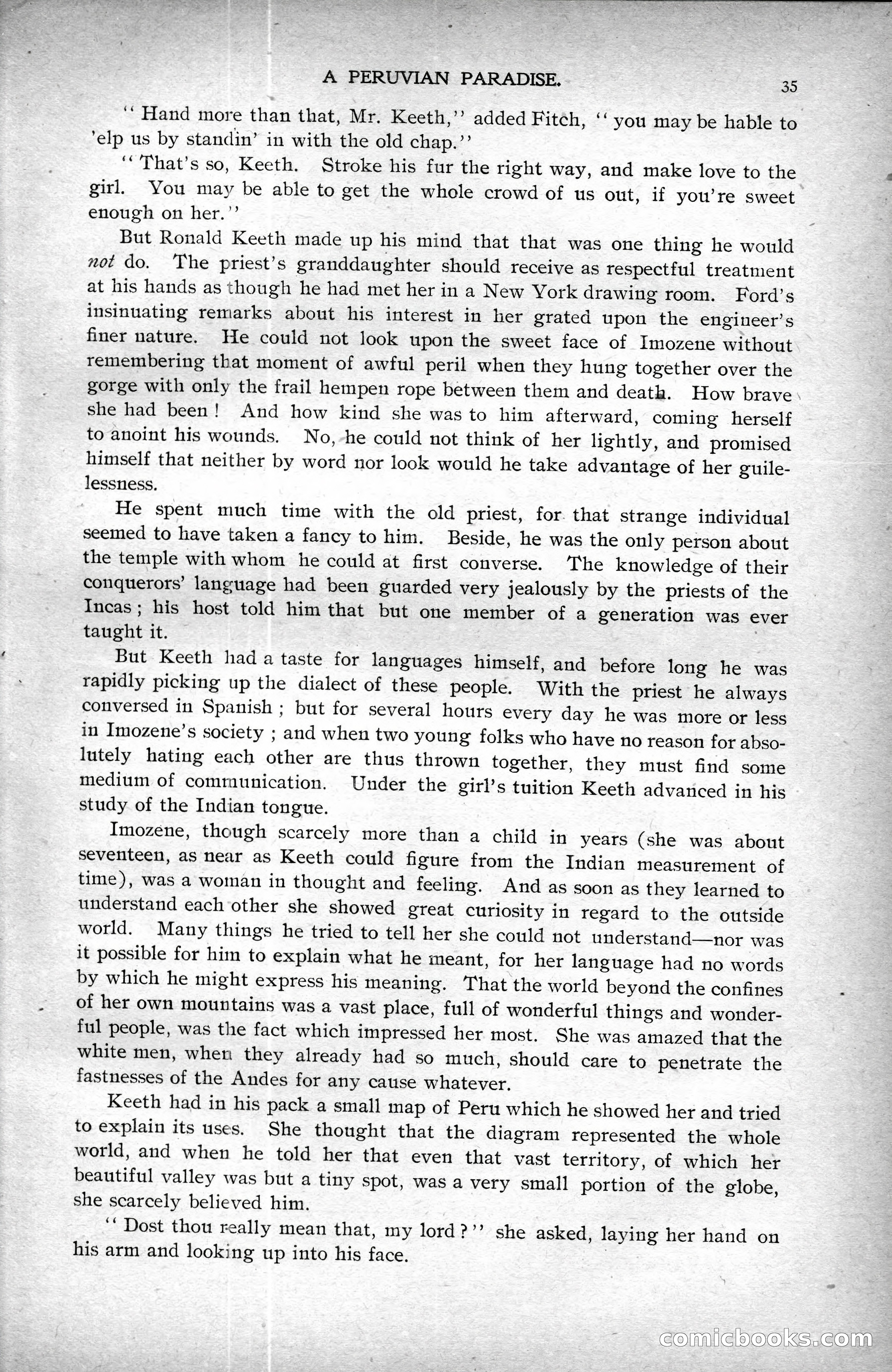 The Argosy, Vol. XXV, No. 1 — page 35 of 192