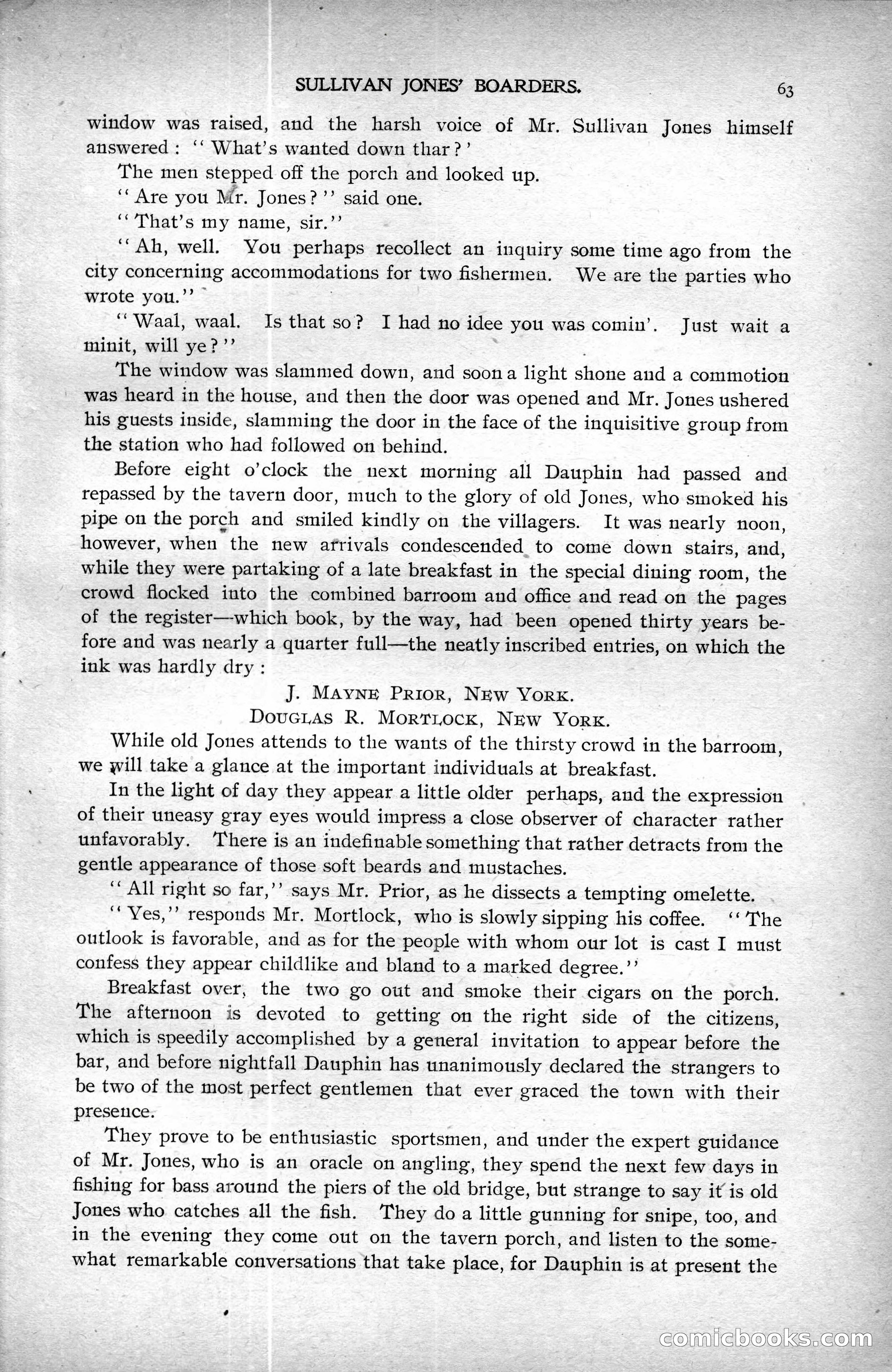 The Argosy, Vol. XXV, No. 1 — page 63 of 192
