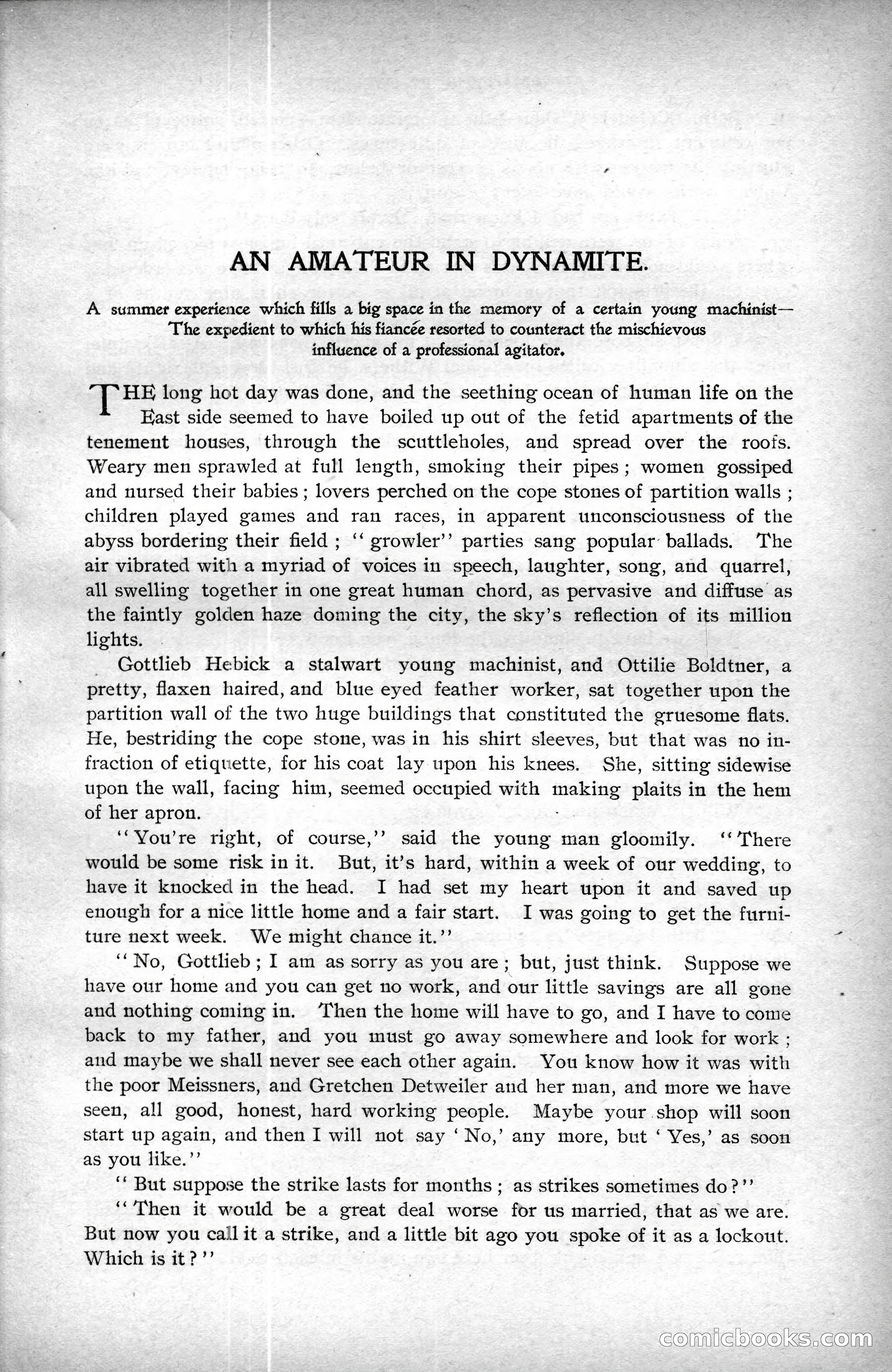 The Argosy, Vol. XXV, No. 1 — page 123 of 192