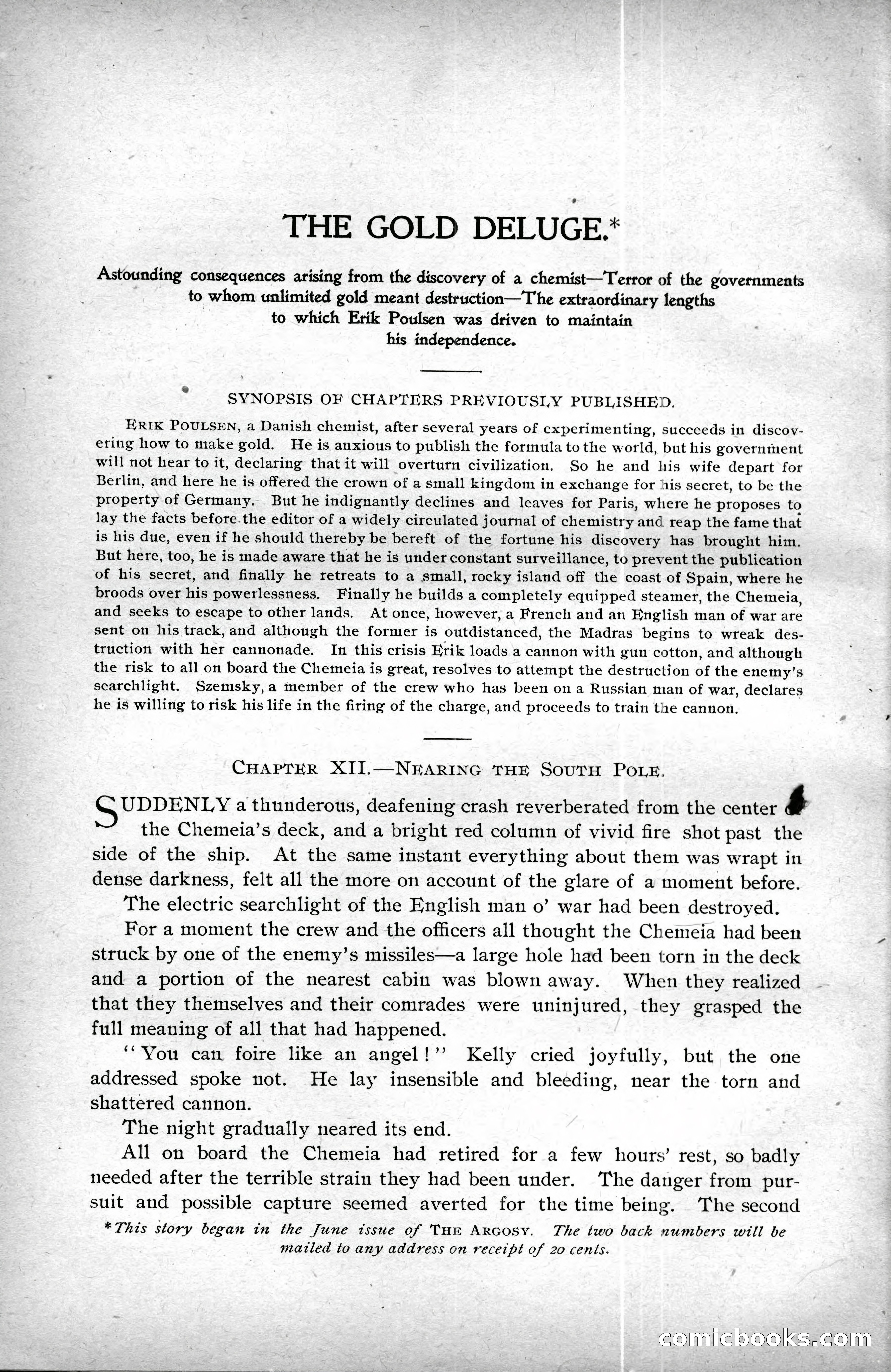 The Argosy, Vol. XXV, No. 1 — page 132 of 192