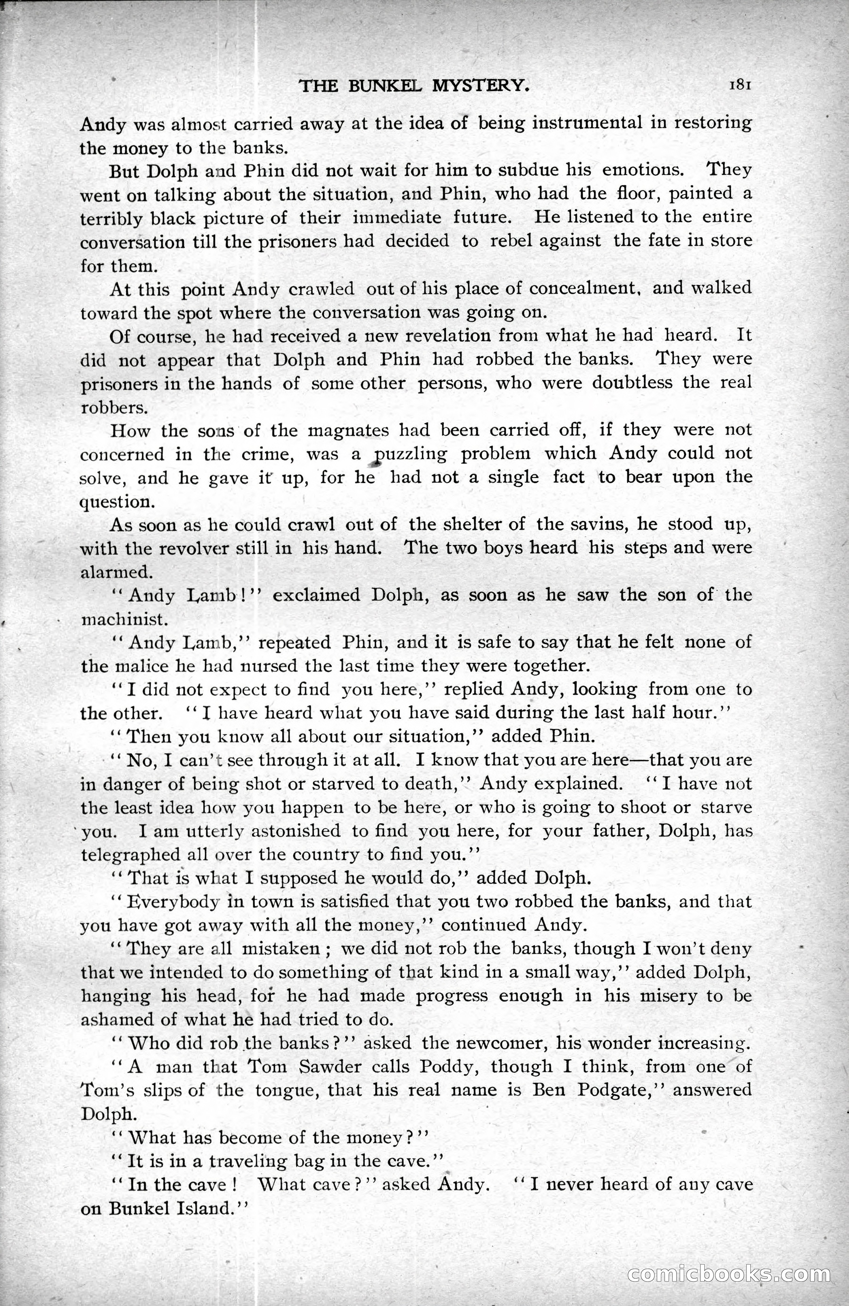 The Argosy, Vol. XXV, No. 1 — page 181 of 192