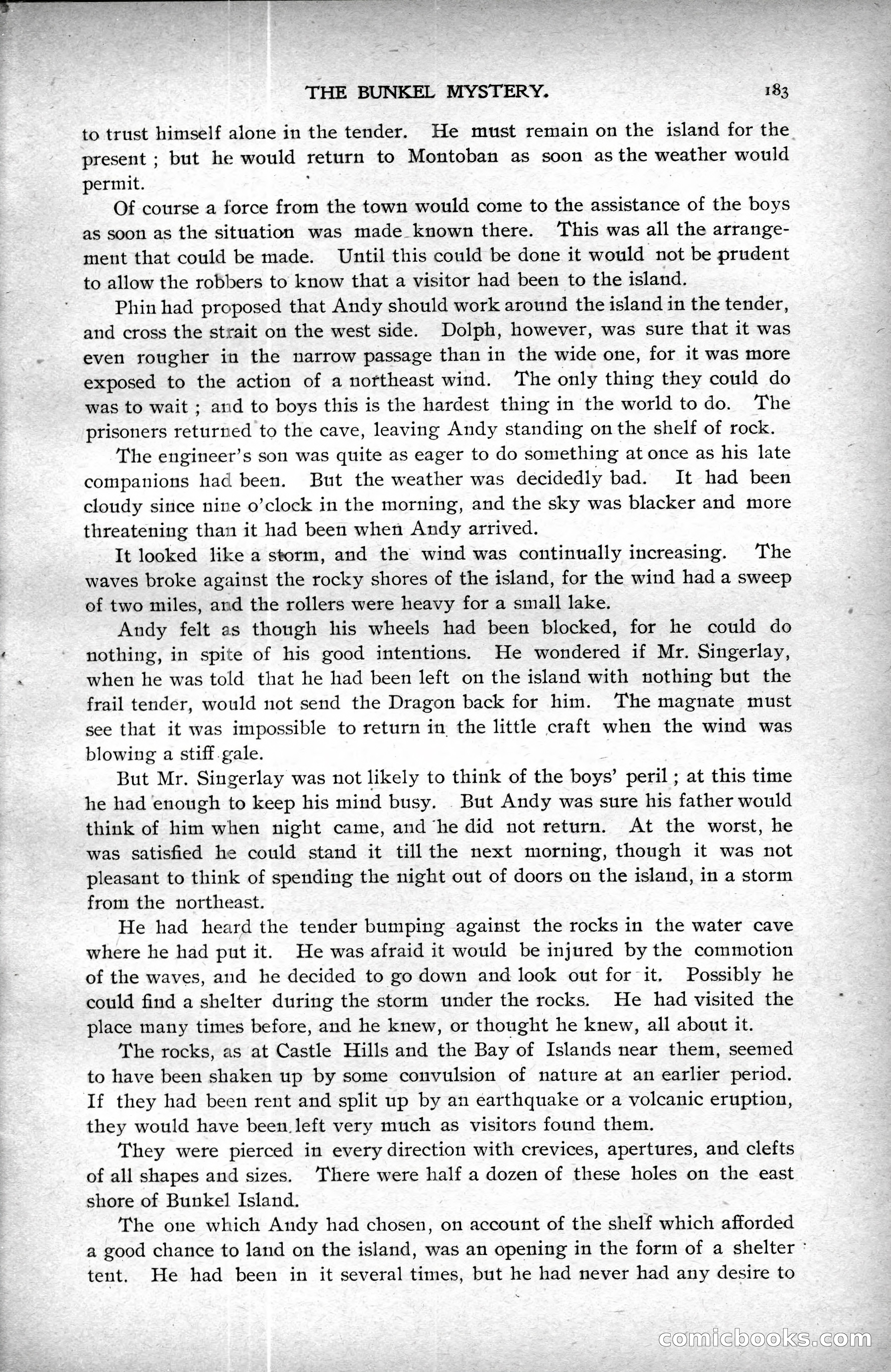 The Argosy, Vol. XXV, No. 1 — page 183 of 192
