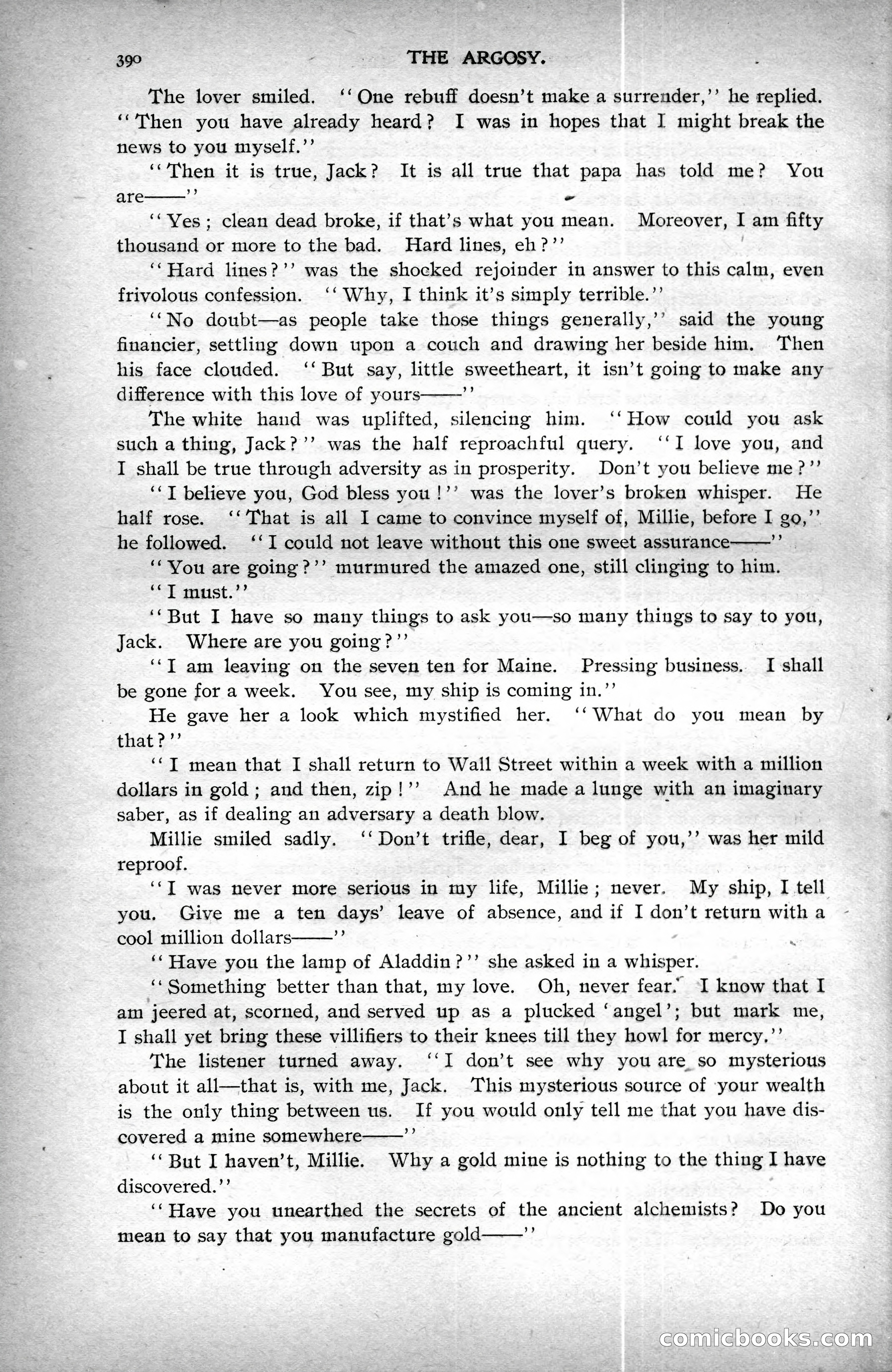 The Argosy, Vol. XXV, No. 3 — page 6 of 192